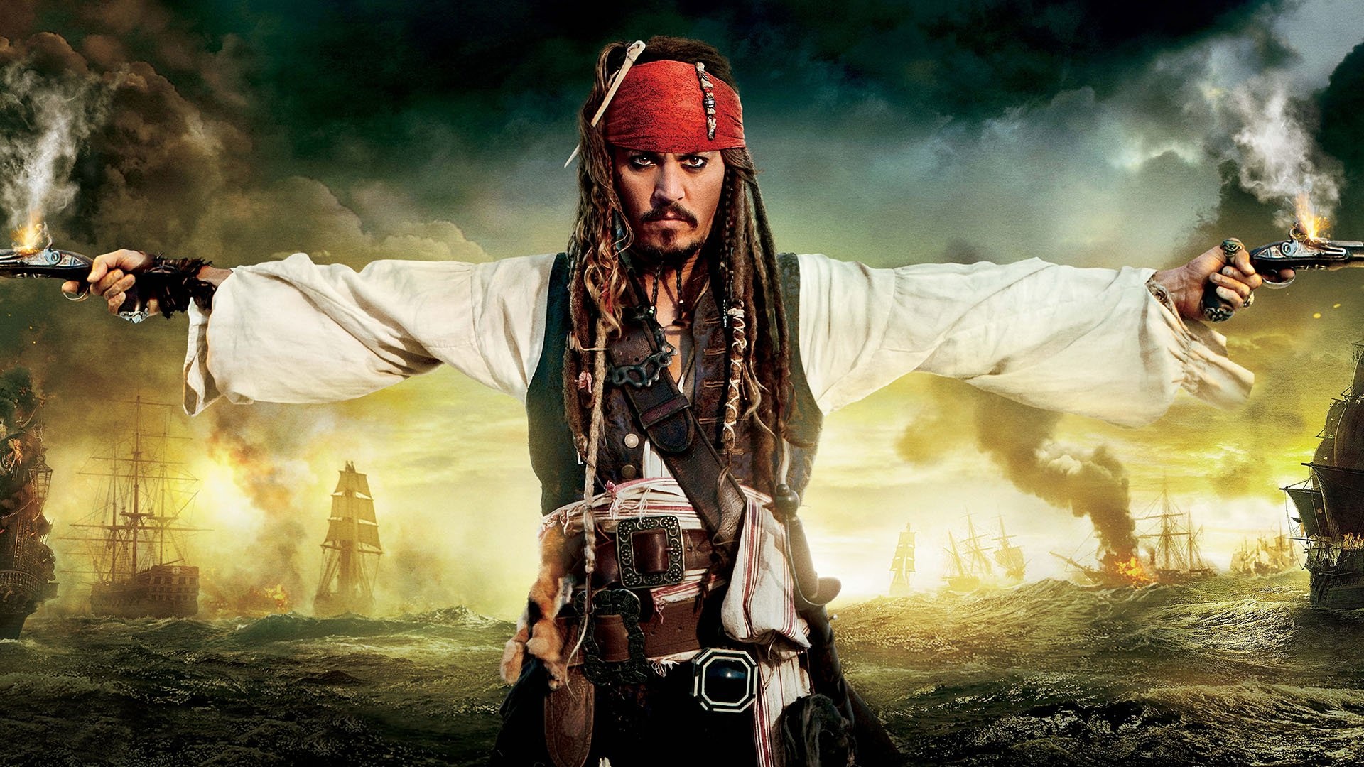Jack Sparrow, Johnny Depp, HD wallpaper, Background image, 1920x1080 Full HD Desktop