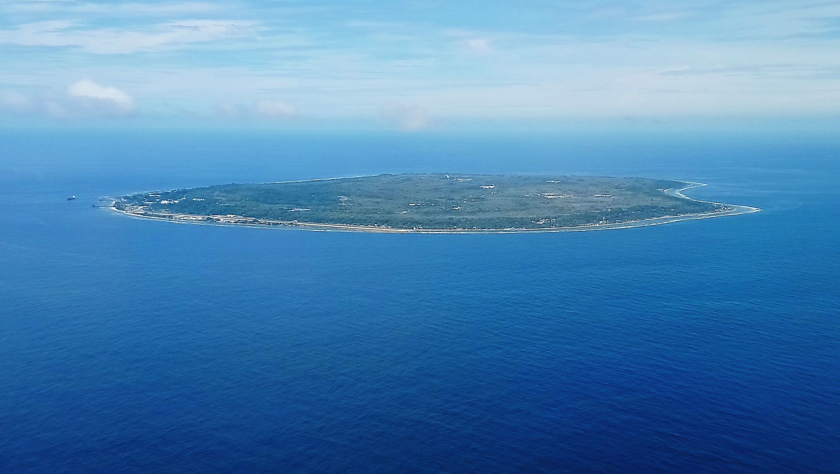 Nauru: Formerly known as Pleasant Island. 2880x1630 HD Background.