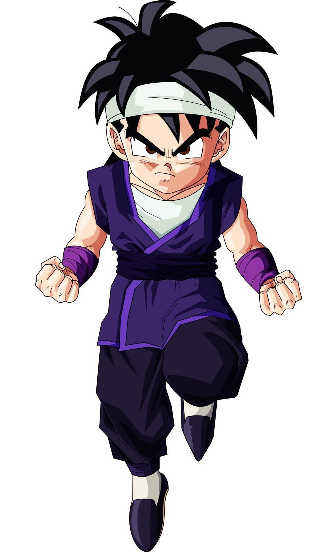 Gohan: Son of Goku and one of the main characters of the Dragon Ball franchise. 1080x1920 Full HD Background.