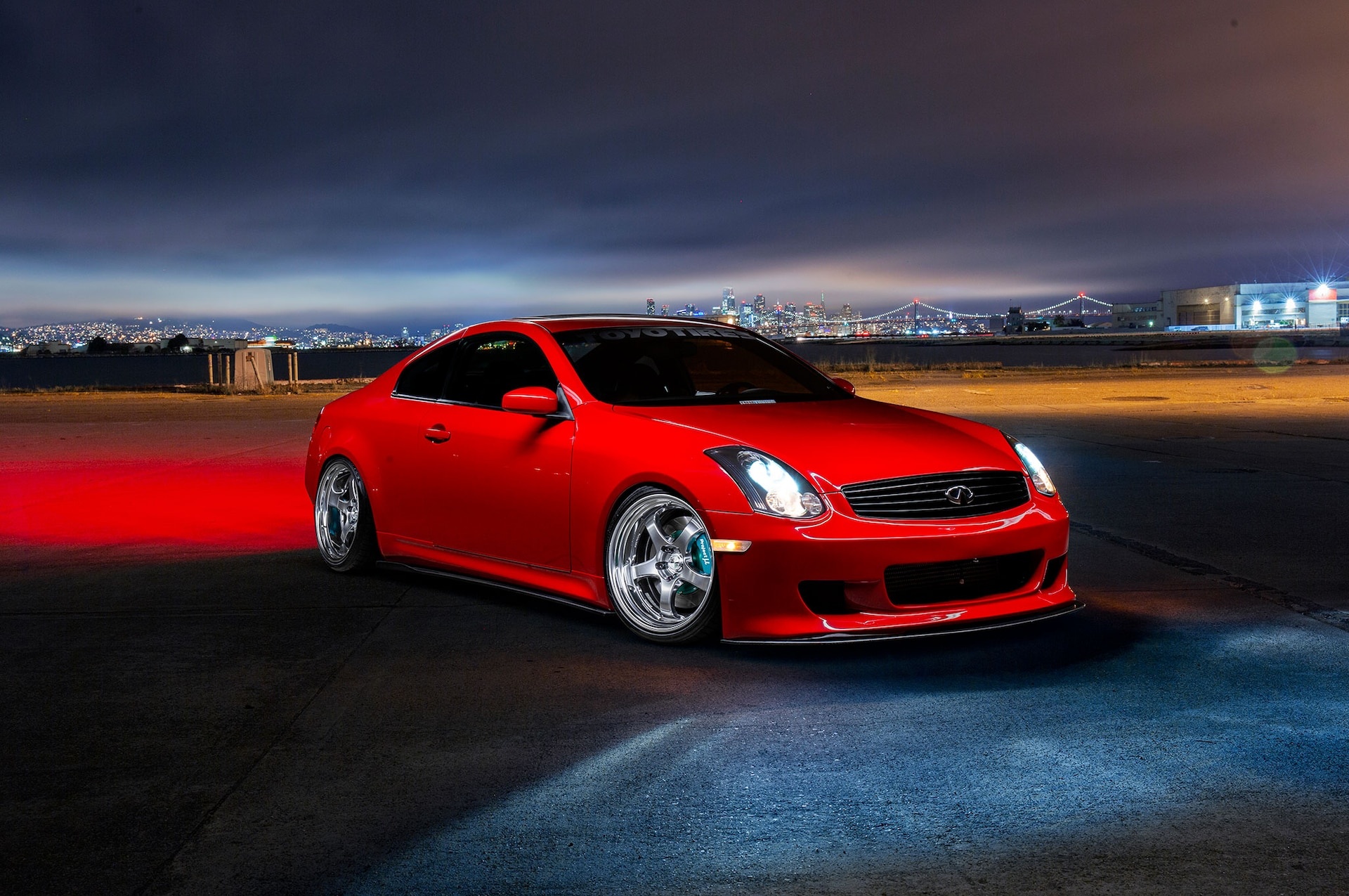 Spotless Infiniti G35 Coupe, Power-packed performance, Supercharged engine, Sleek and stylish, 1920x1280 HD Desktop