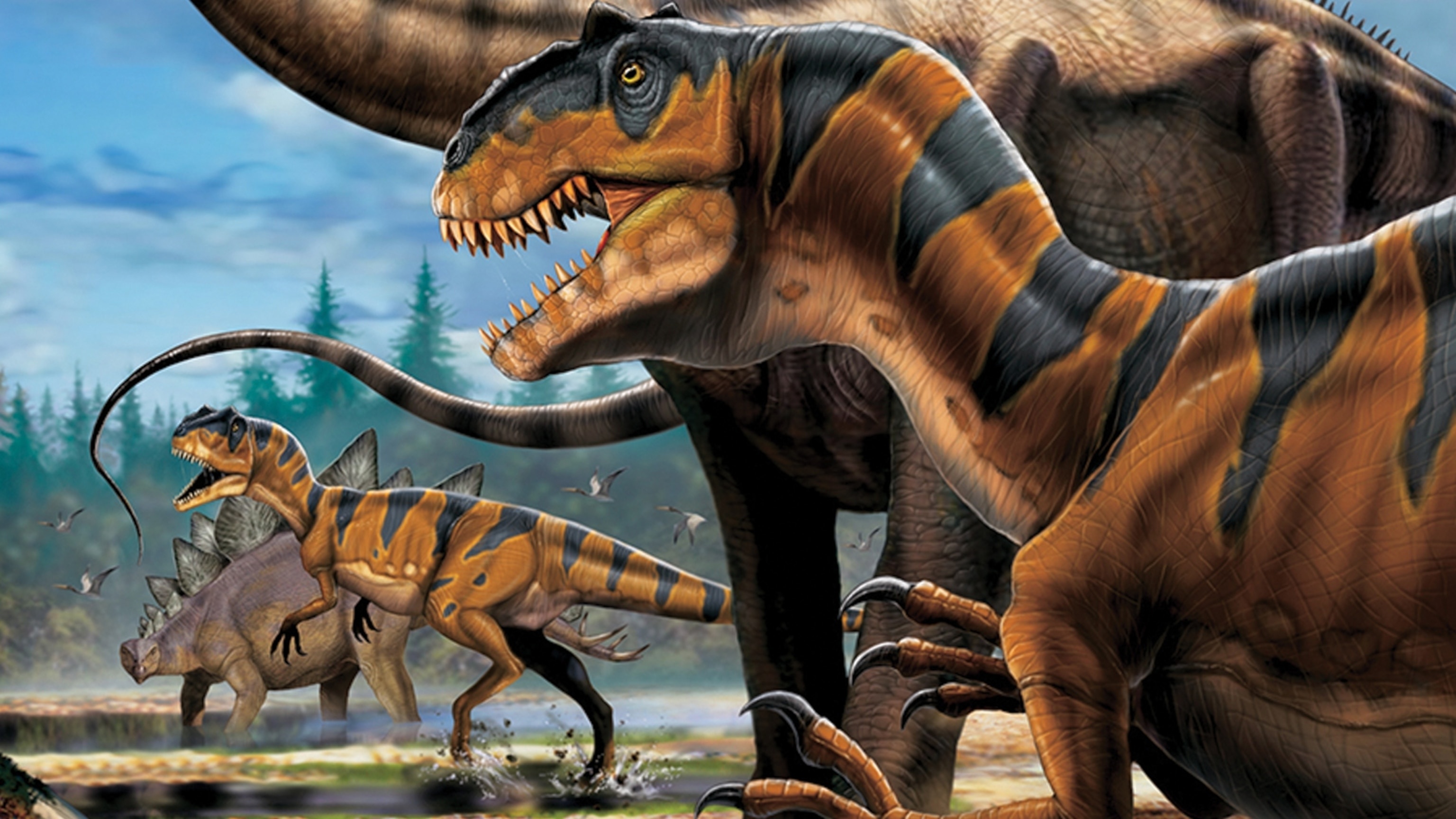 Allosaurus, Animals, 3080x1730 HD Desktop