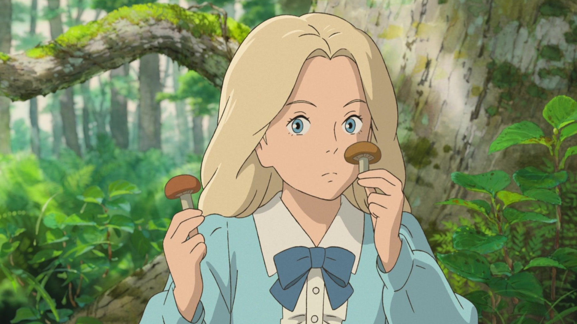 When Marnie Was There (Anime): Adventurous girl, Loves running in the forest, Picking mushrooms, Rowing in boats in the marsh. 1920x1080 Full HD Wallpaper.