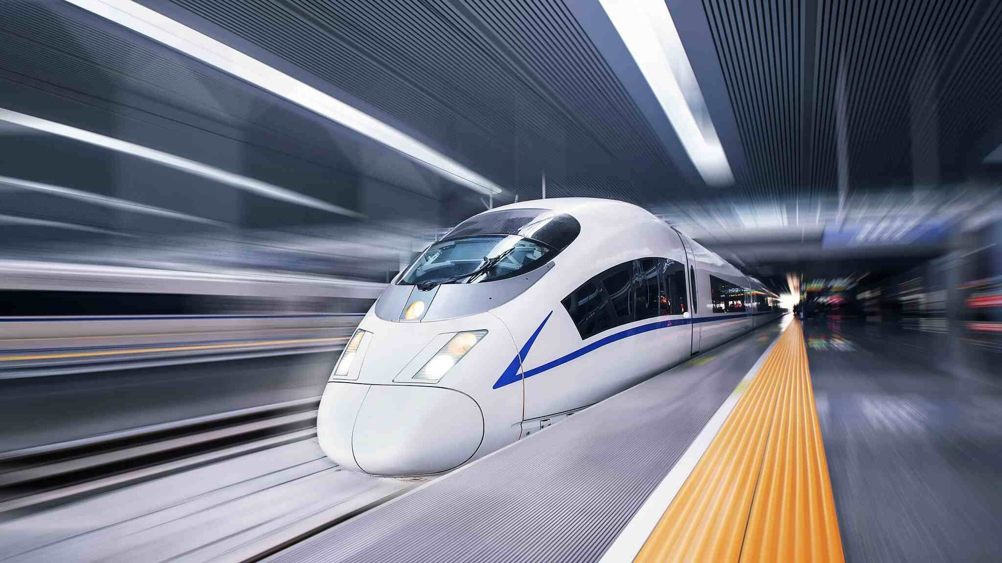 Bullet Train, High-speed rail innovation, China vs Western model, CGTN analysis, 2050x1160 HD Desktop