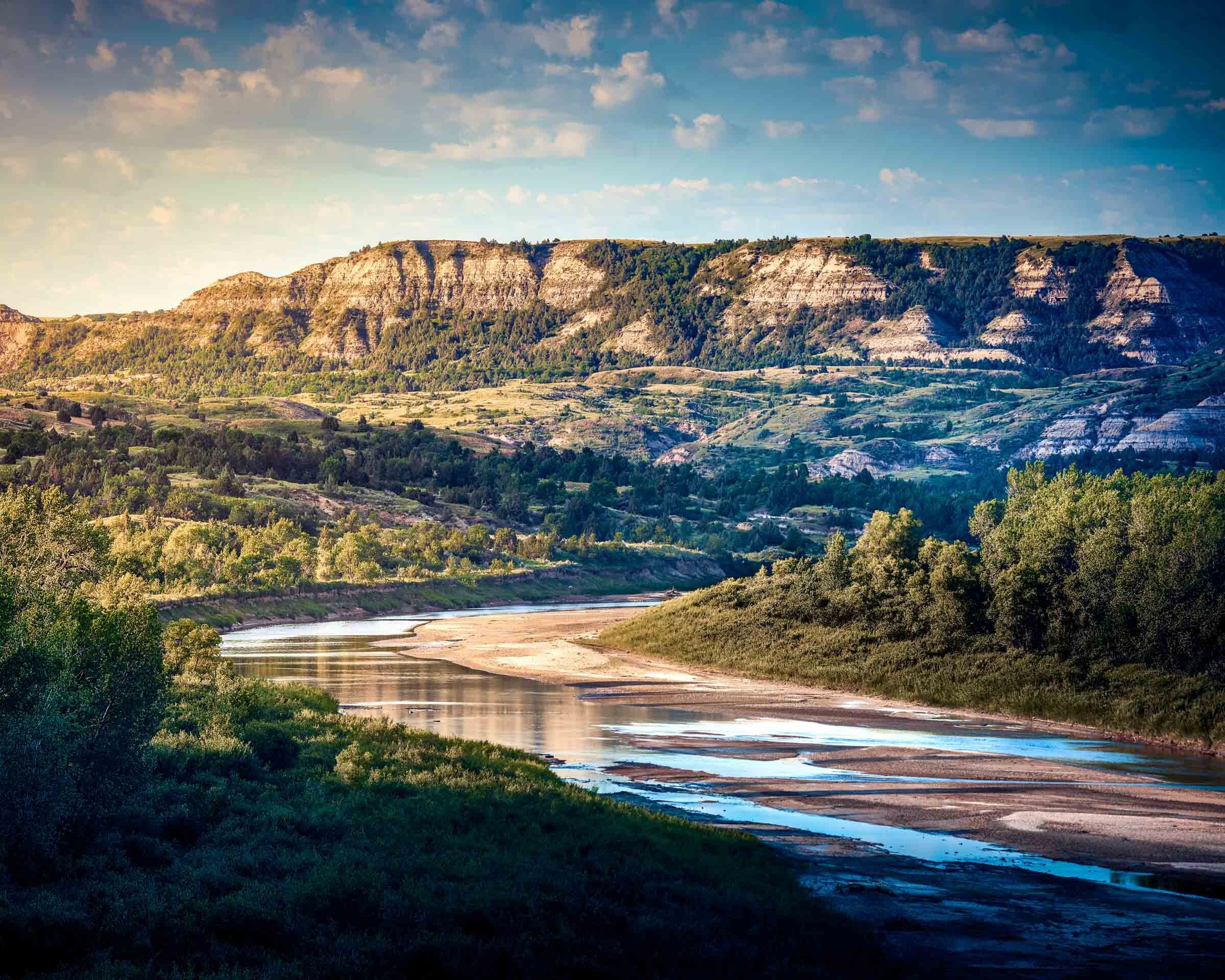 North Dakota, Badlands, Photography, Landscapes, 2400x1920 HD Desktop