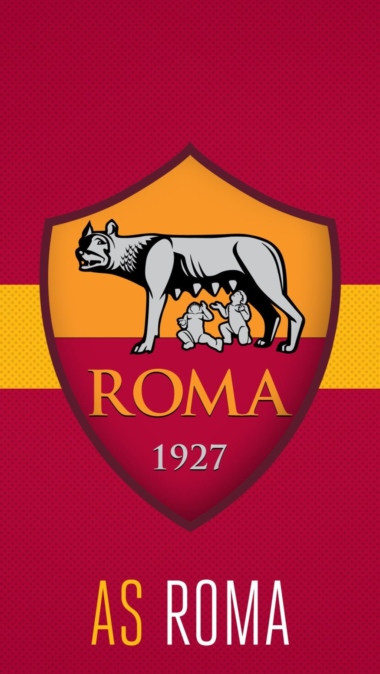 AS Roma, Top free iPhone backgrounds, 1280x2280 HD Handy