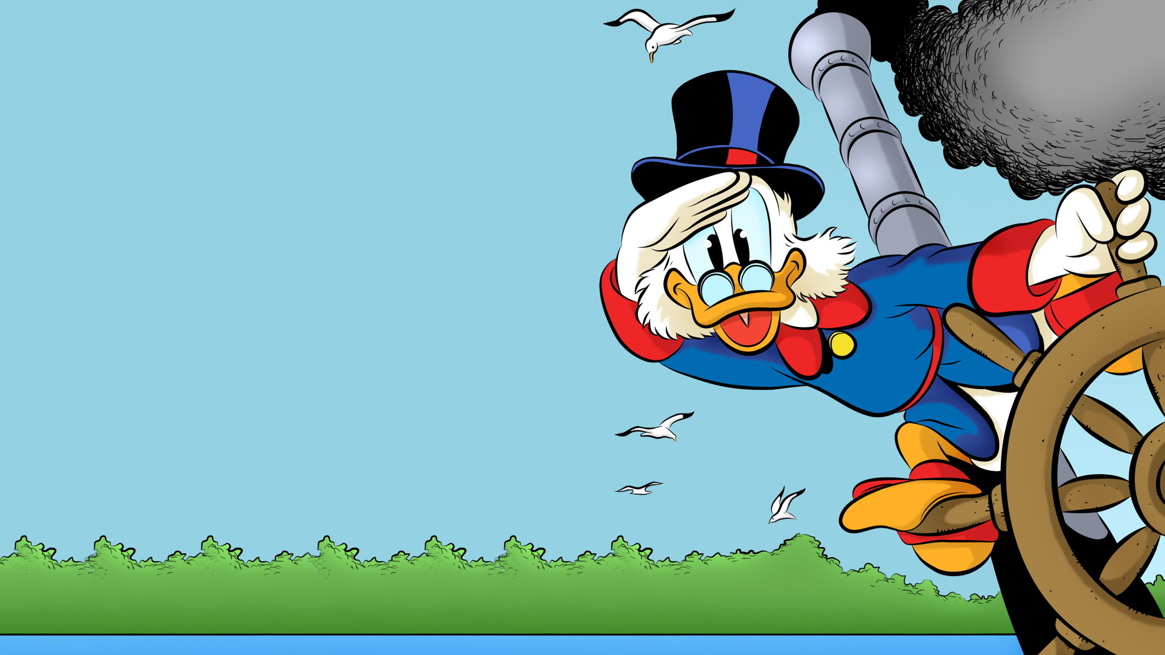 DuckTales, Animation, Remastered wallpapers, 3840x2160 4K Desktop