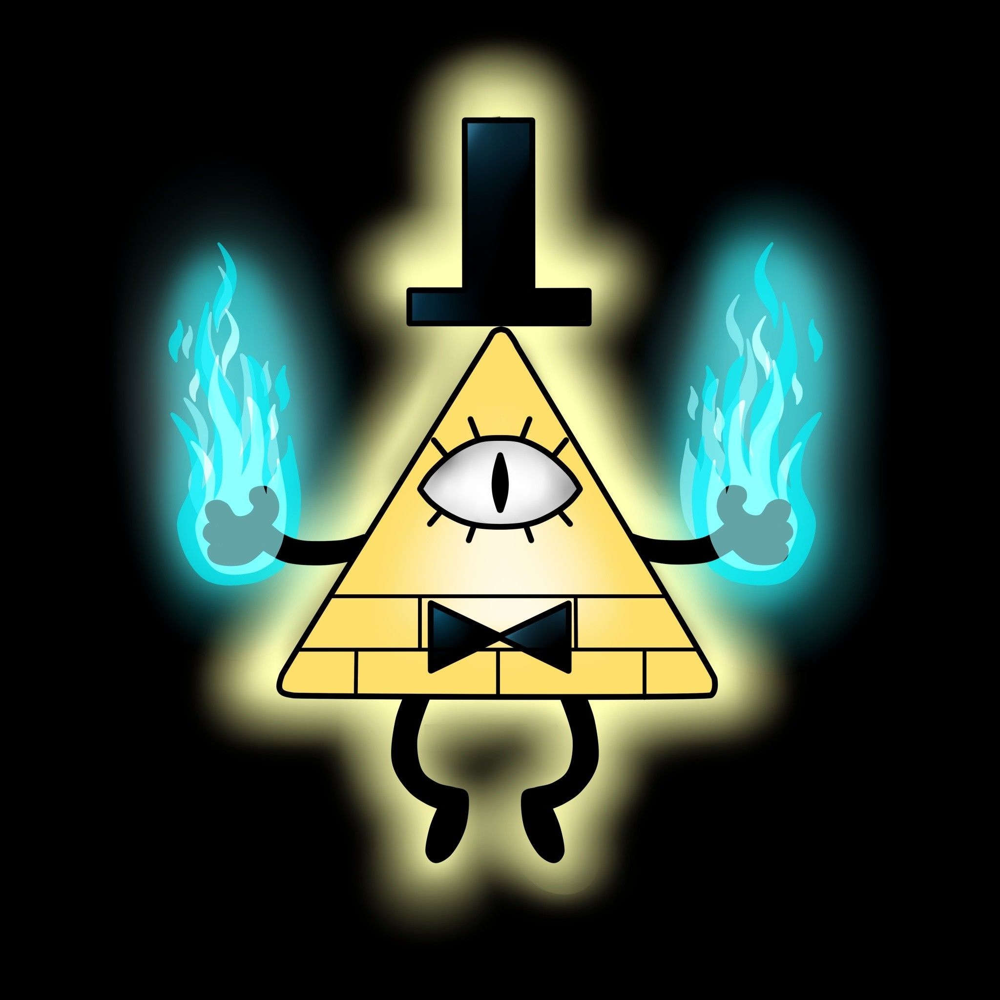 Bill Cipher animation, Elemental transformations, Humanized version, Mysterious entity, 2050x2050 HD Phone