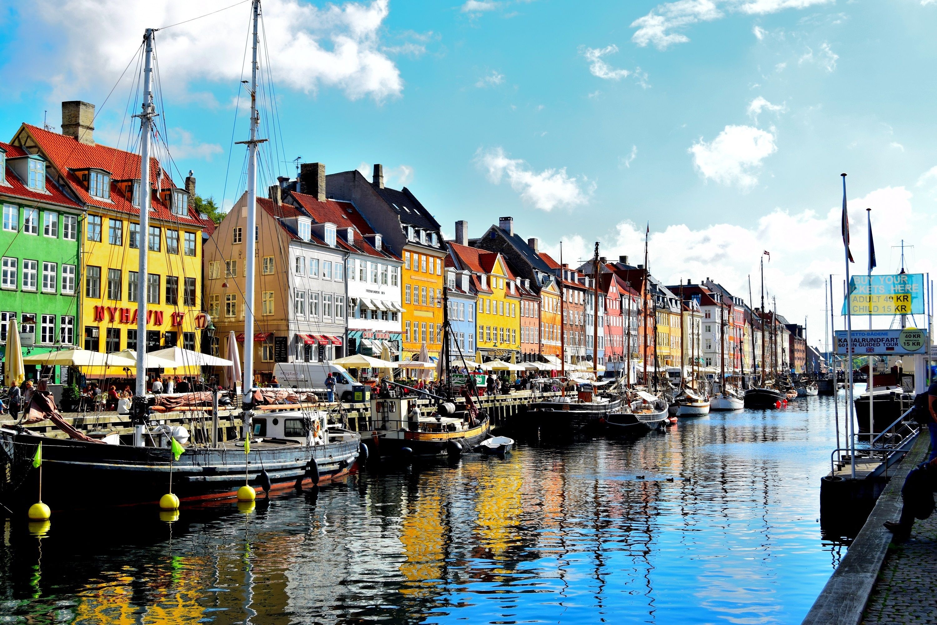 Copenhagen Denmark, Stunning wallpapers, Urban beauty, Danish city highlights, 3000x2000 HD Desktop