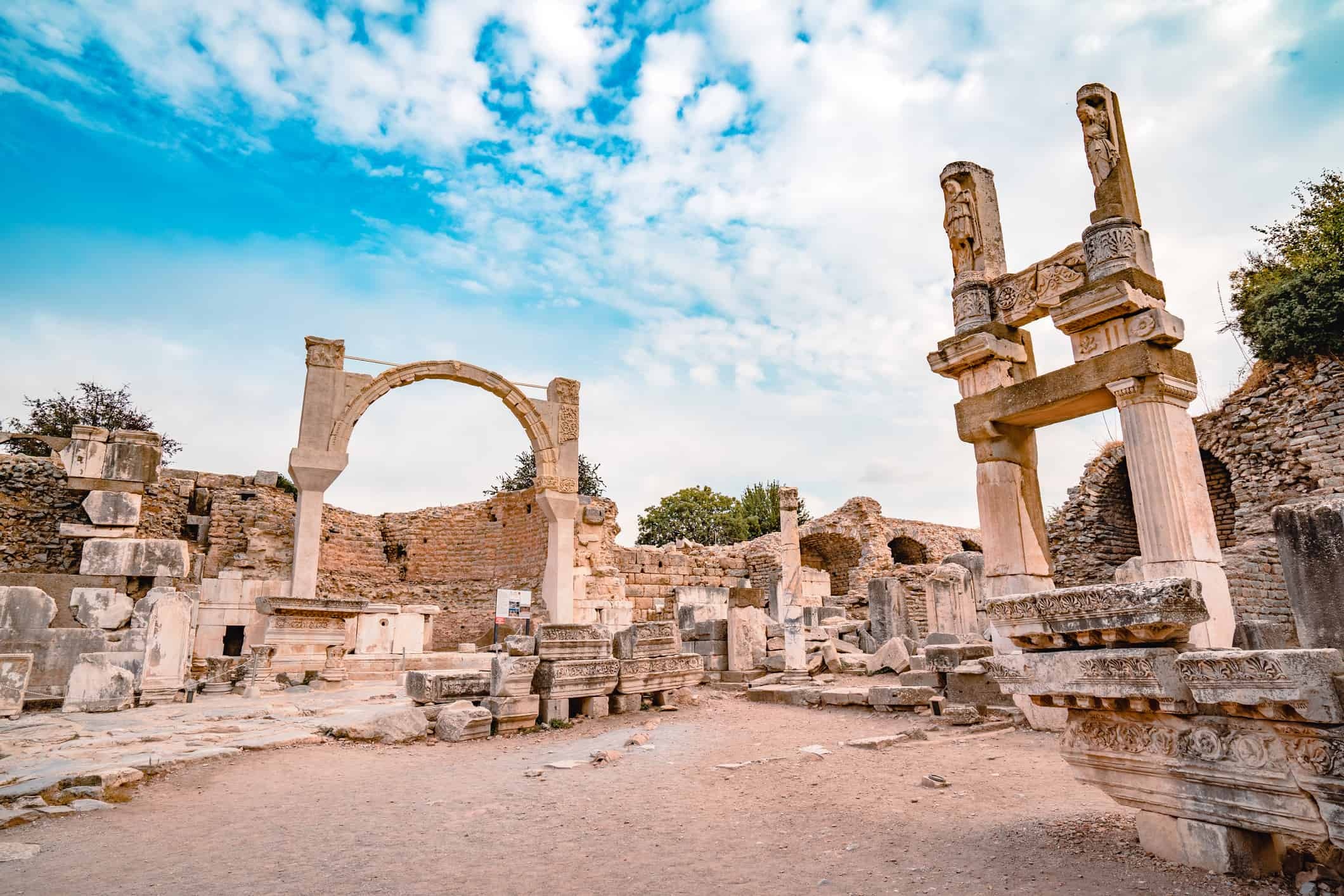 Ephesus, Ancient ruins, Senior travel, Historical exploration, 2120x1420 HD Desktop