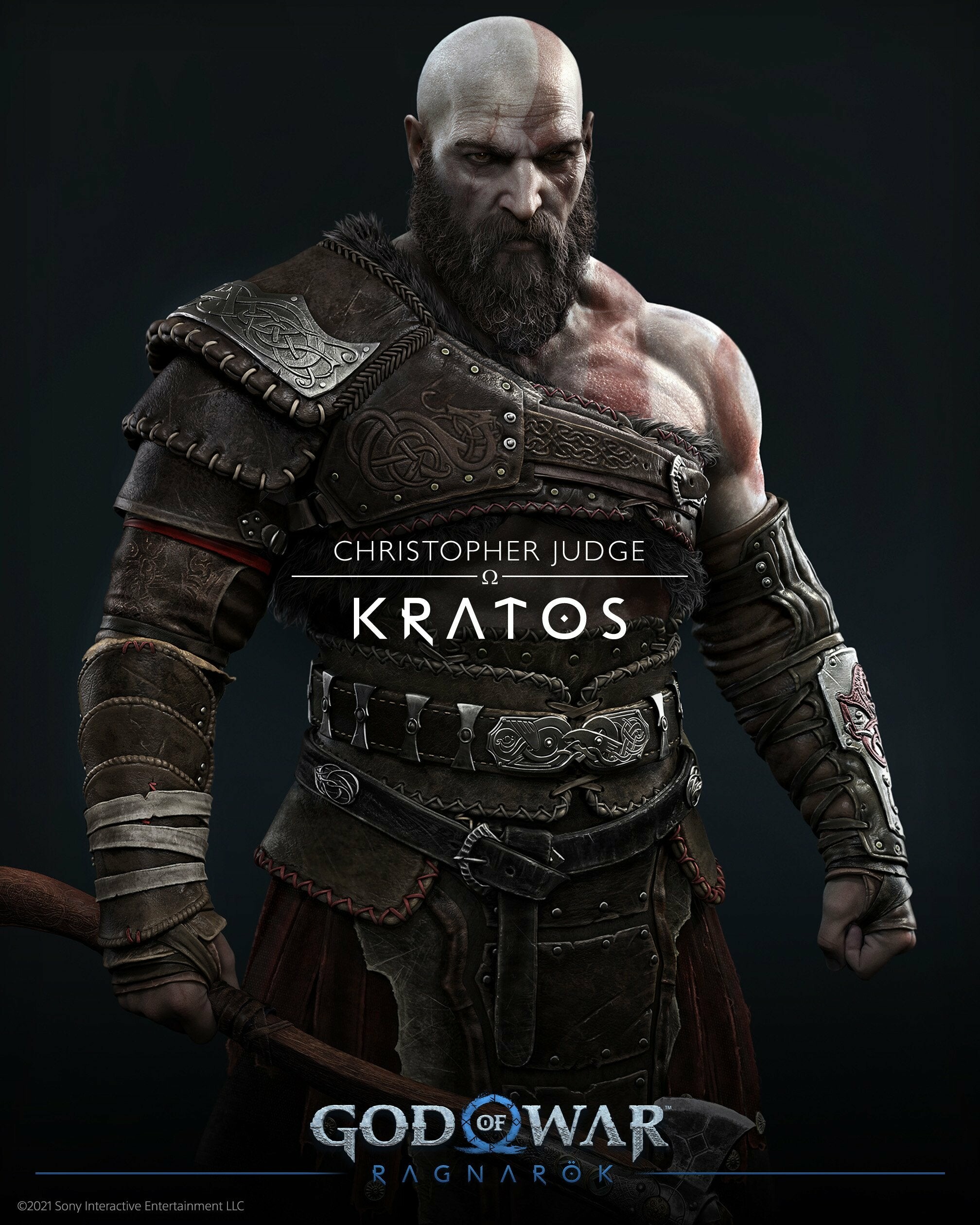 God of War: Ragnarok: The main protagonist is Kratos, played by Christopher Judge. 2020x2520 HD Wallpaper.