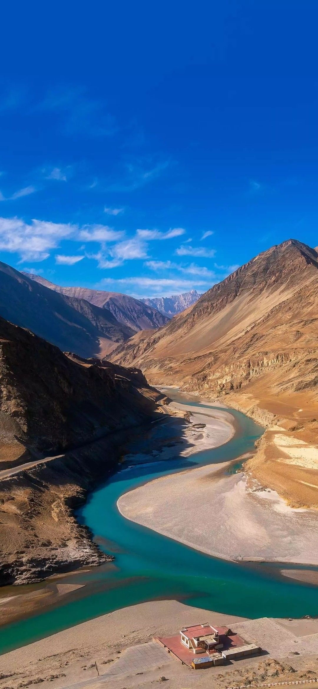 Indus River, Photography inspiration, Beautiful landscapes, Trip planning, 1080x2340 HD Handy