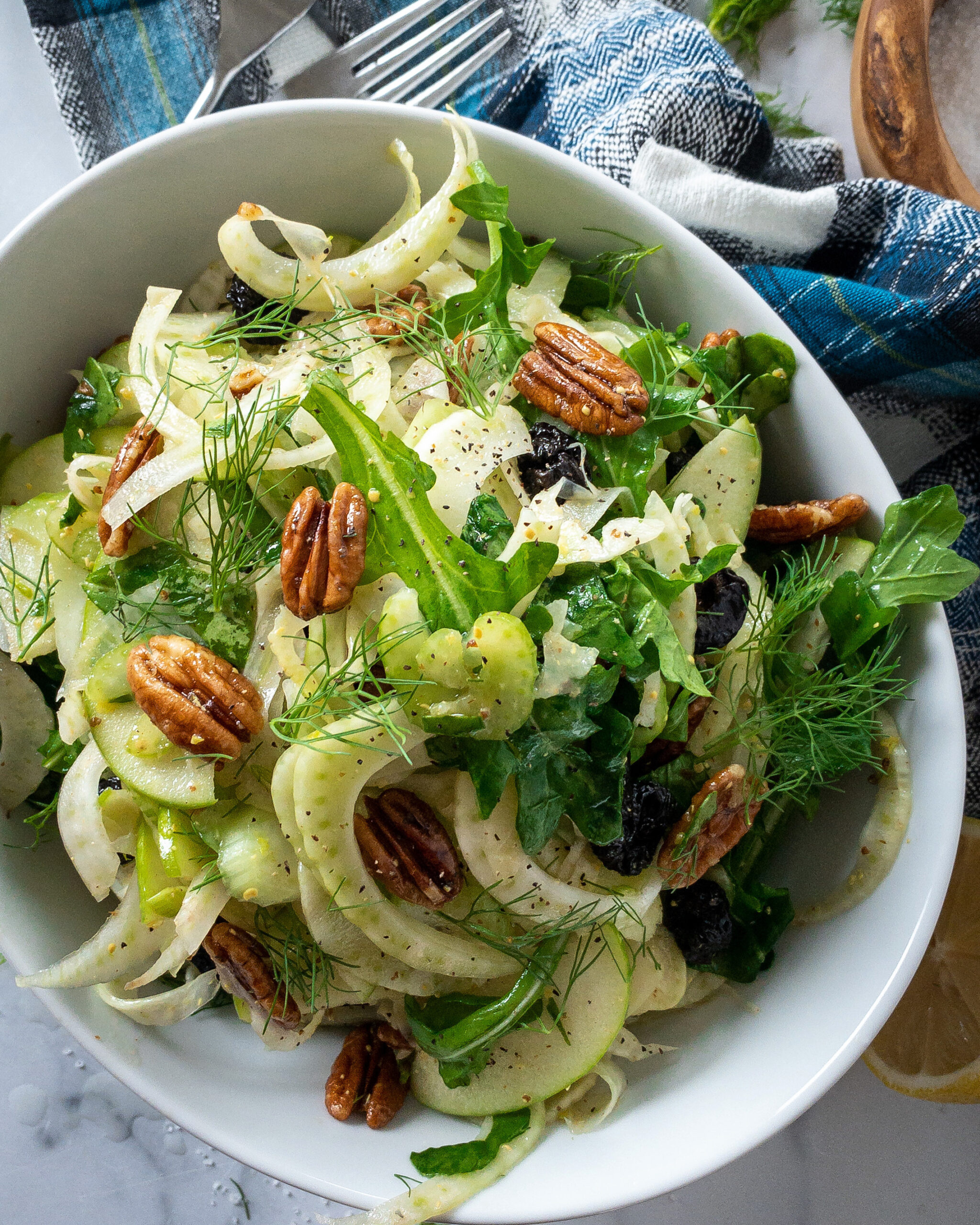 Crunchy fennel salad, Whole30 goodness, Refreshing flavors, Nutritious and satisfying, 2050x2560 HD Phone