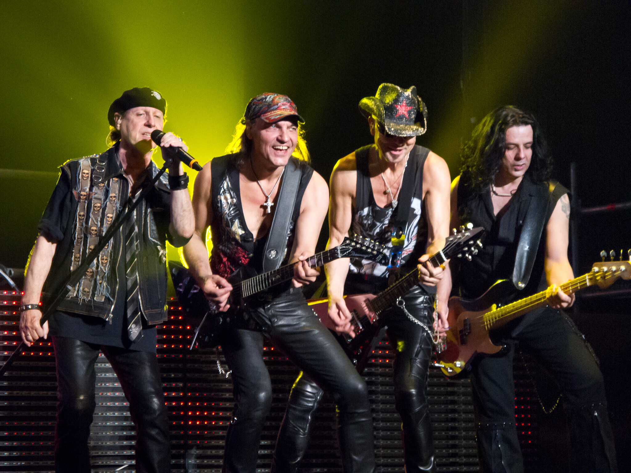 Scorpions: Estimated to have sold over 100 million records around the world. 2050x1540 HD Background.