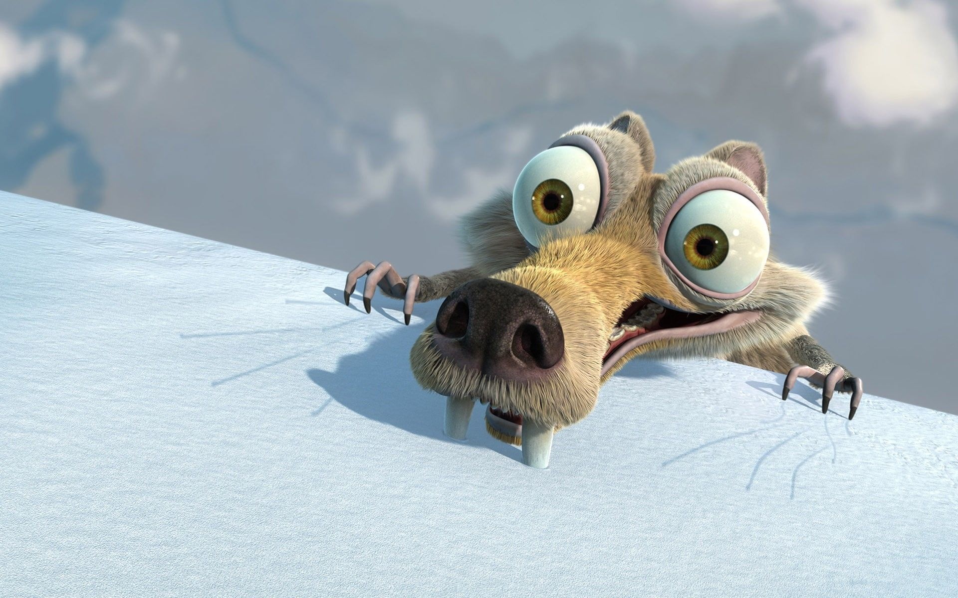 Ice Age squirrel, Meltdown madness, Sid and Scrat, Hilarious animations, 1920x1200 HD Desktop