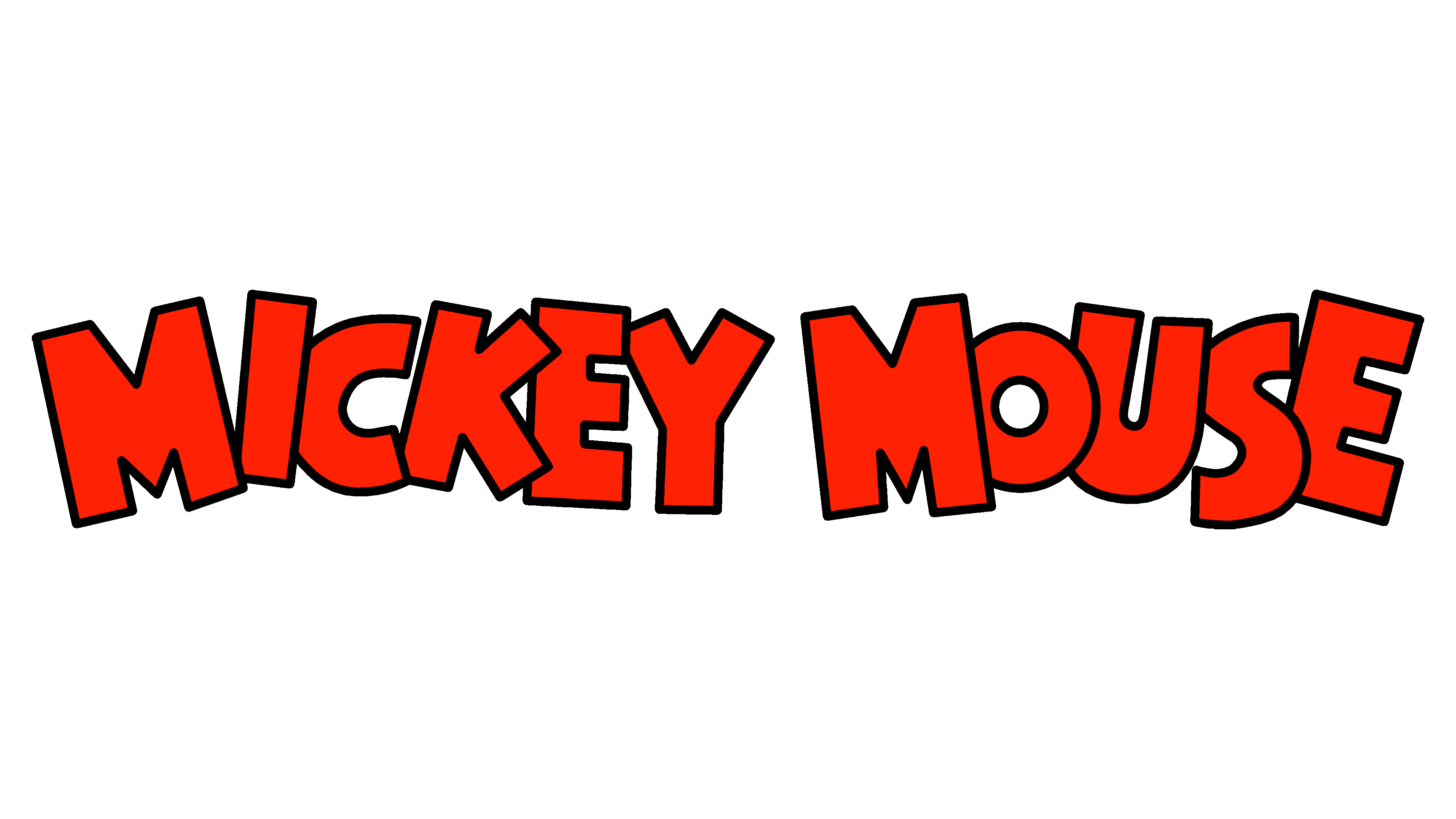 Mickey Mouse logo, History and meaning, Symbolic representation, 3840x2160 4K Desktop