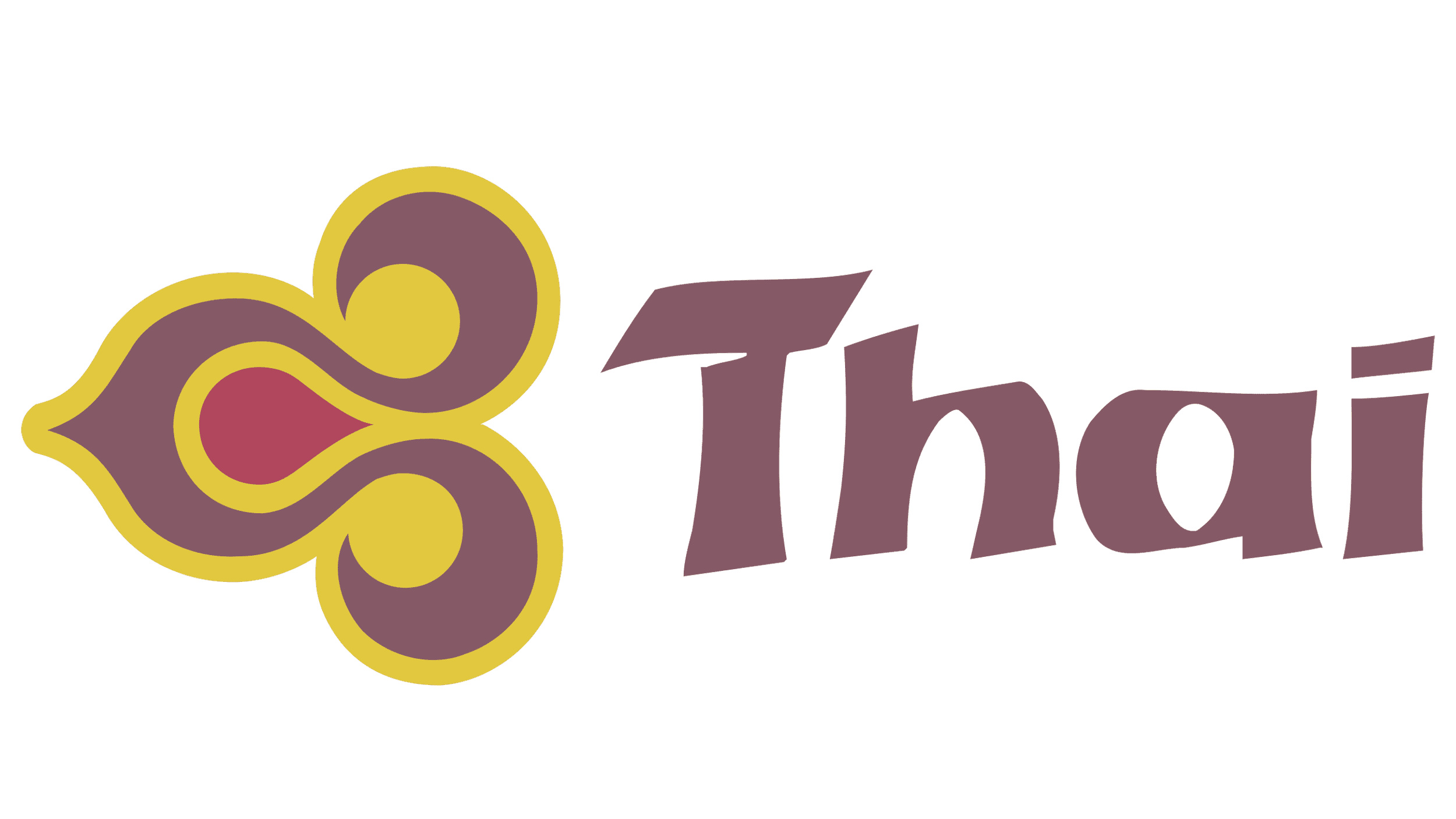 Thai Airways International, Logo design, Brand identity, Free download, 2500x1410 HD Desktop