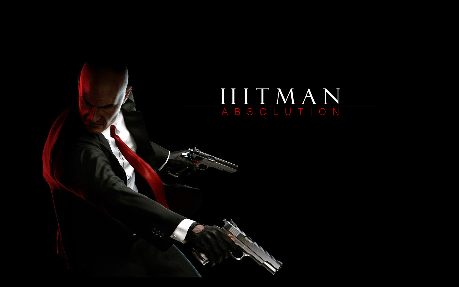 Hitman (Game): Gameplay, Agent 47, a cold-blooded assassin, who takes on his most dangerous contract to date, Absolution. 1920x1200 HD Background.