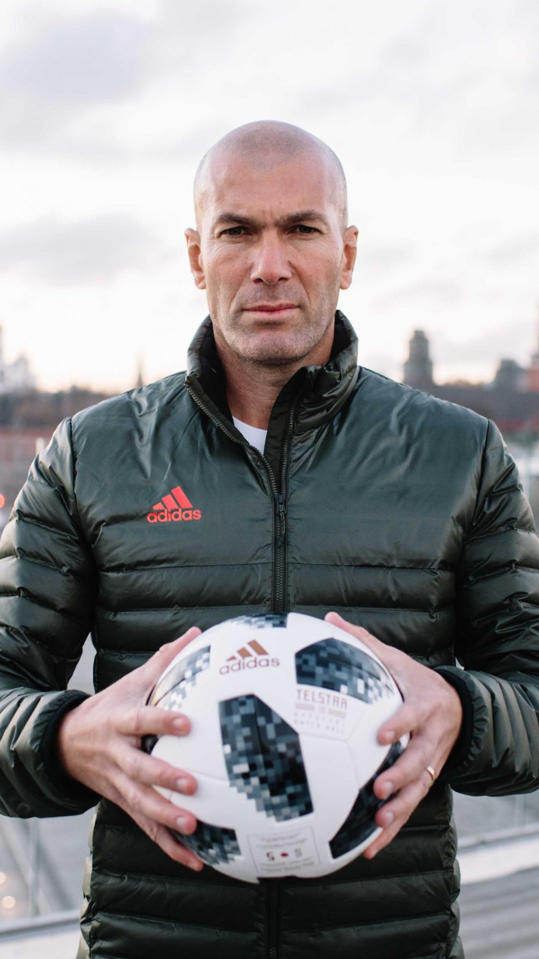 Zinedine Zidane football player, iPhone wallpapers, Sony Xperia, HTC One, 1080x1920 Full HD Phone