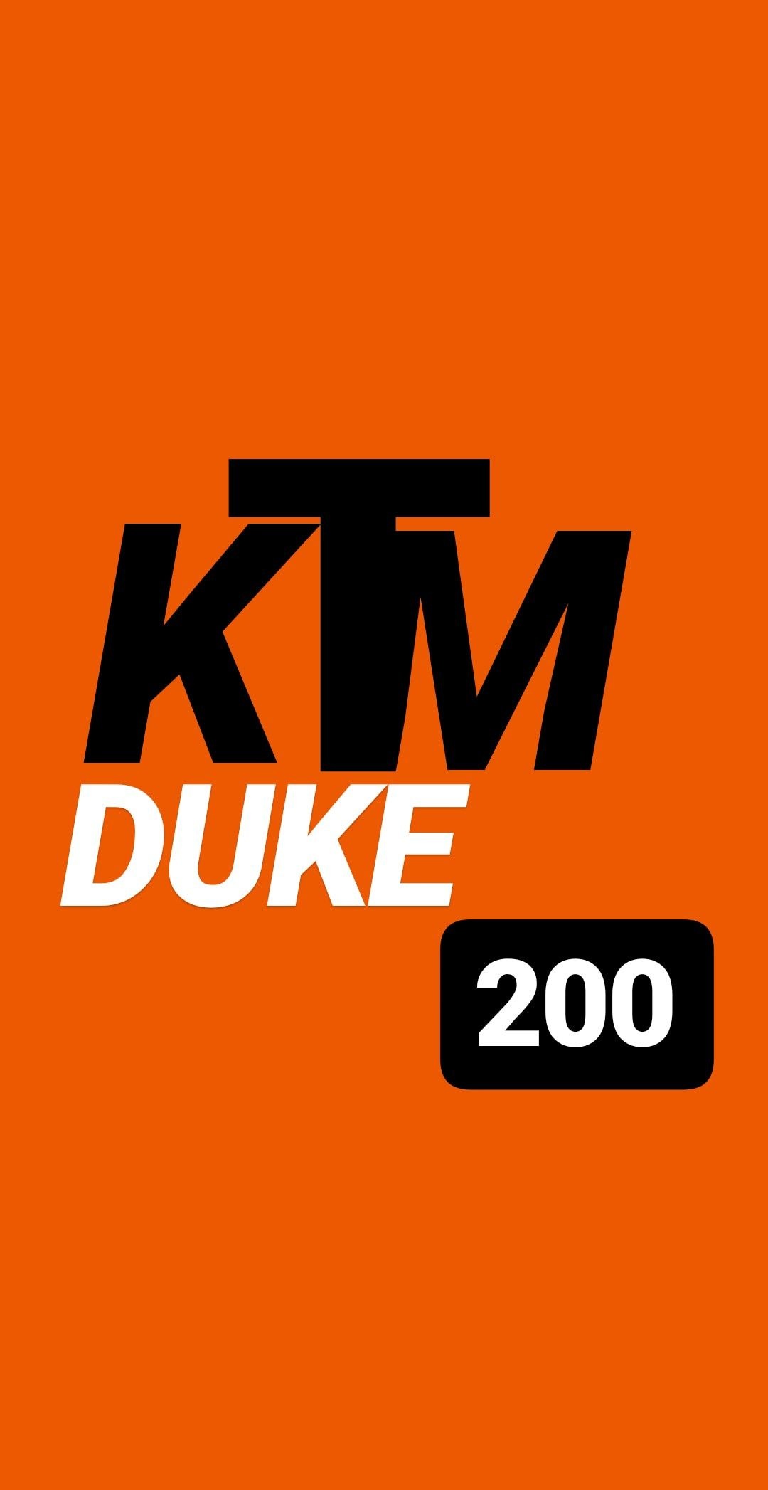 KTM Duke 200, Edited, KTM Duke, 1080x2100 HD Phone