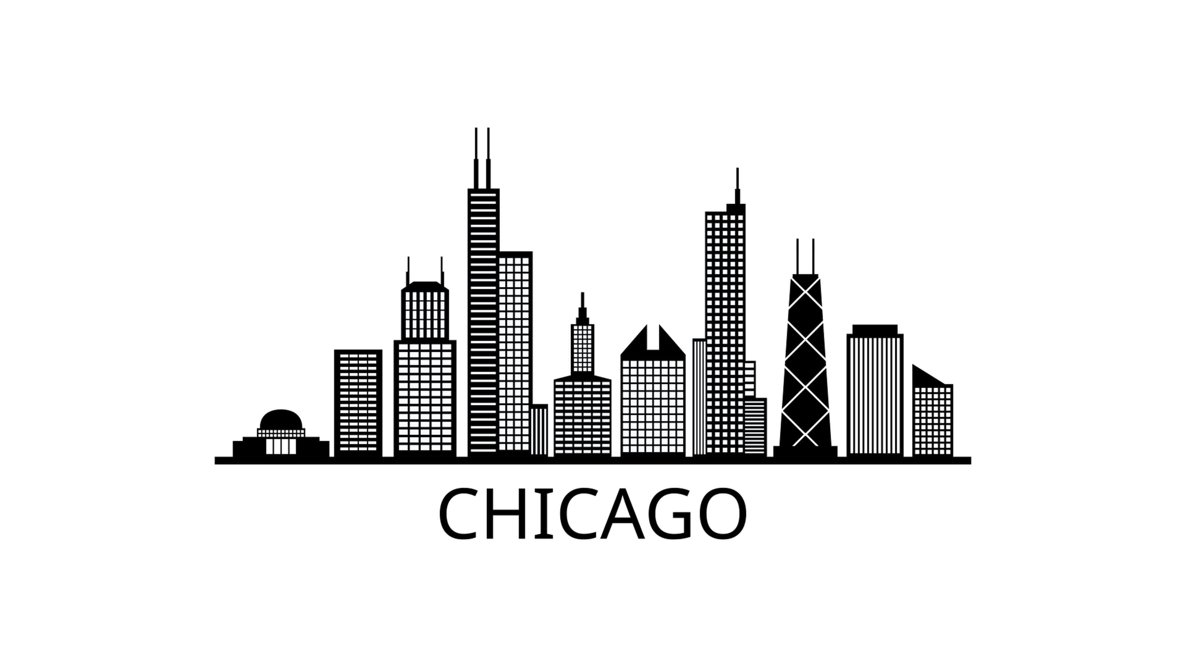 Chicago skyline, Travels, Background stock video, 3840x2160 4K Desktop