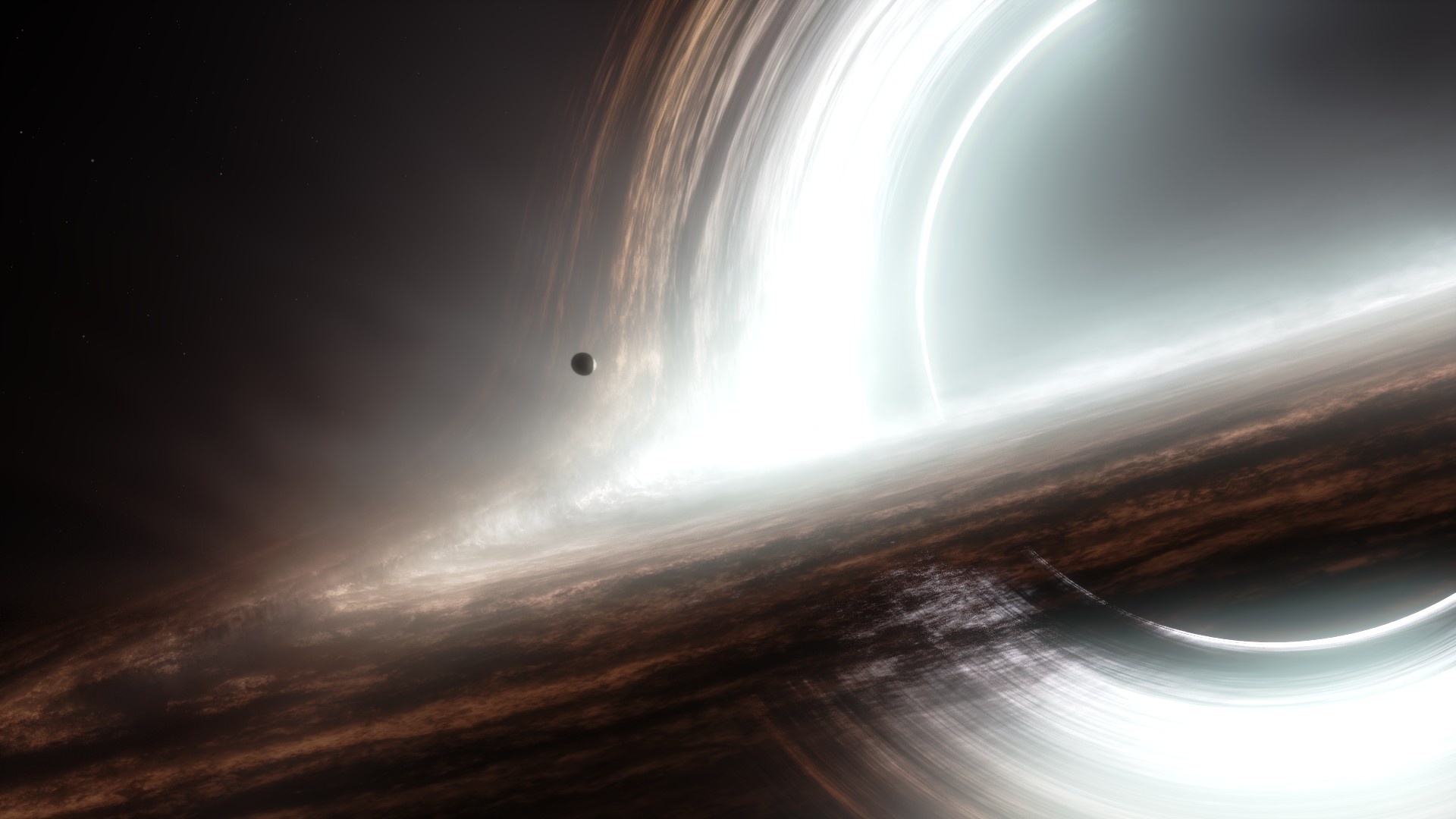 Gargantua (Interstellar), Black hole, Works in progress, Blender Artists, 1920x1080 Full HD Desktop
