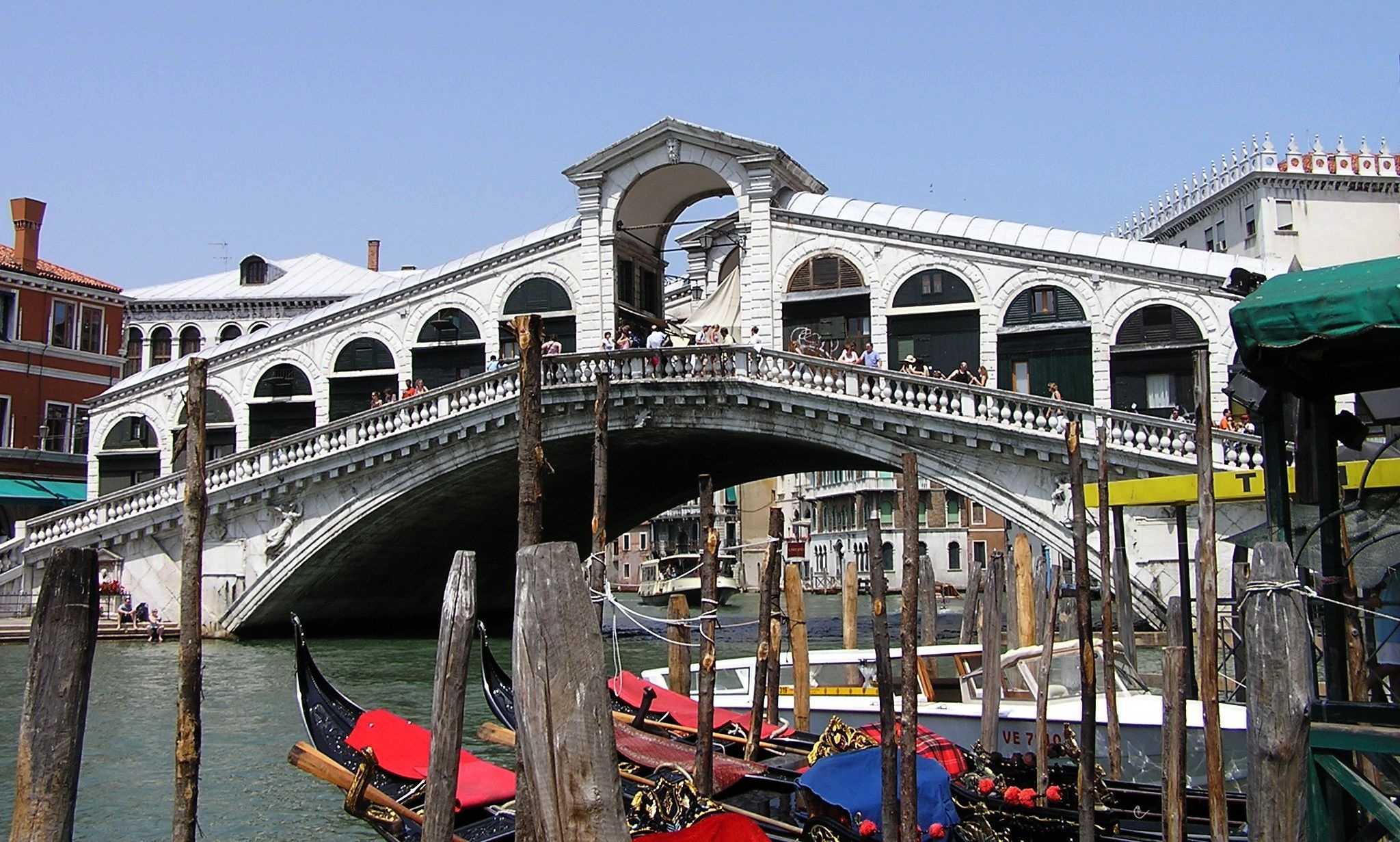 Atemberaubendes Bild der Rialto-Brücke in Venedig, 2050x1240 HD Desktop
