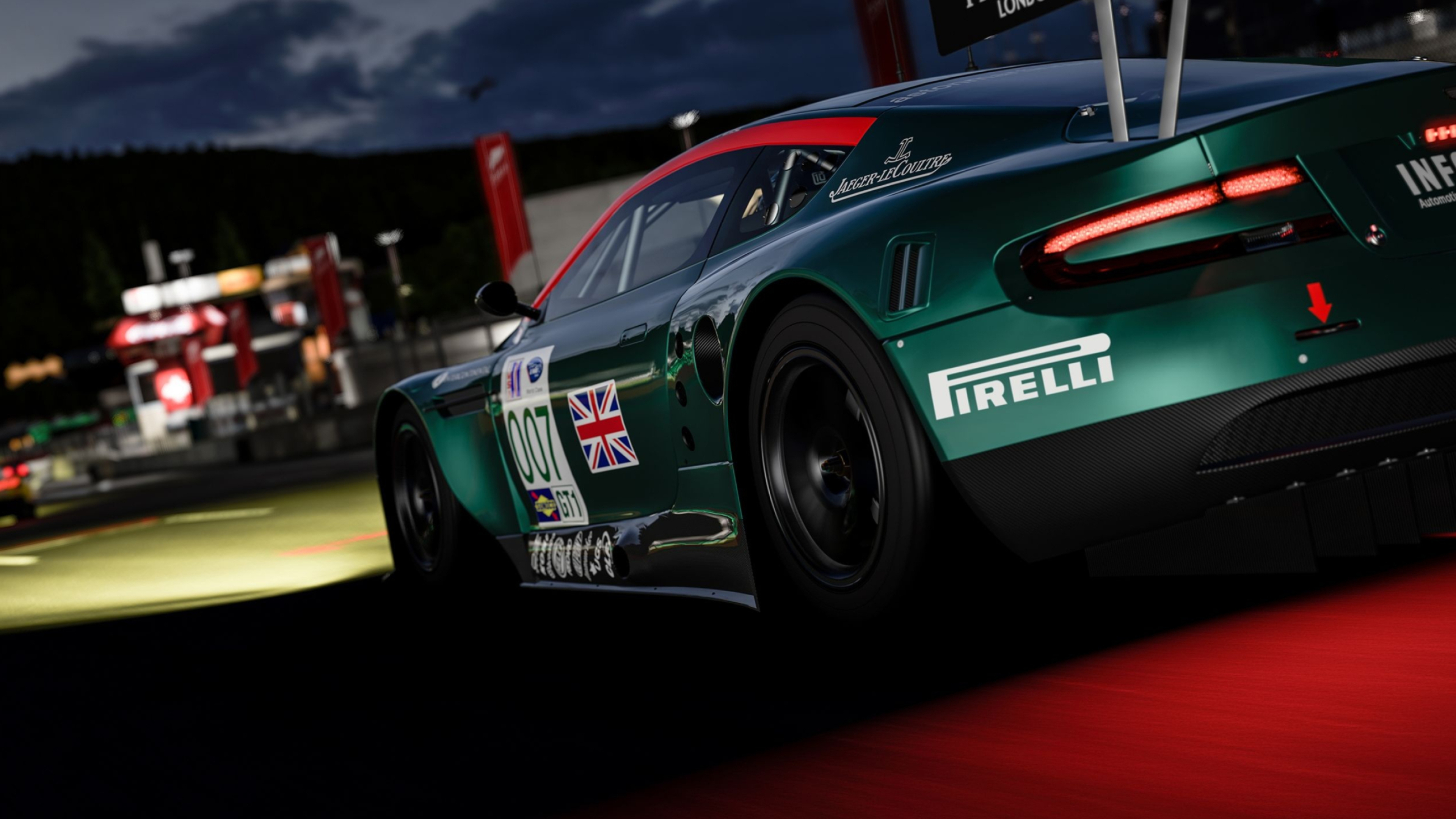 Motorsports: Forza Motorsport 6, A 2015 racing video game developed by Turn 10 Studios, Pirelli Wheels. 3840x2160 4K Background.