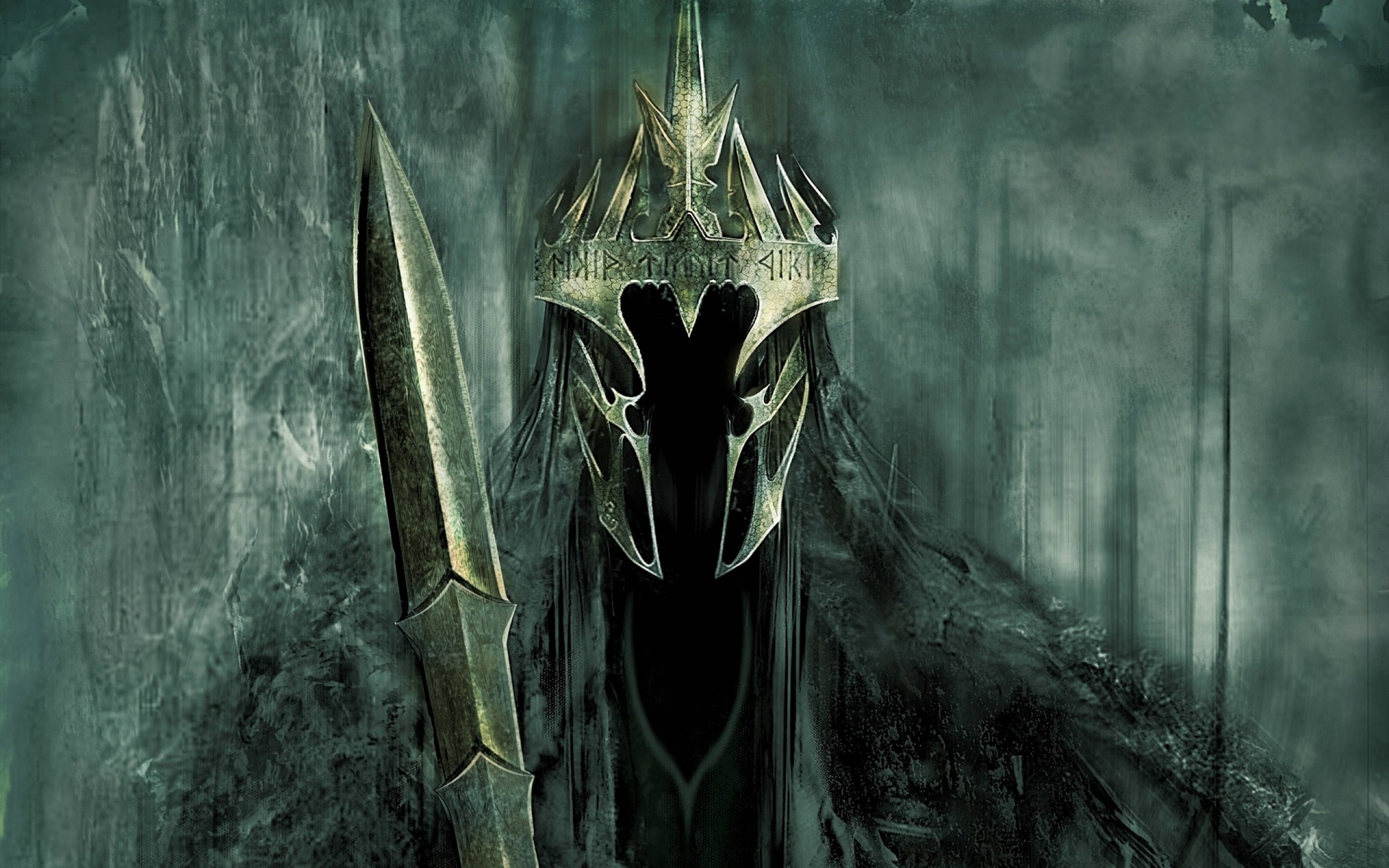 The Return of the King: Lawrence Makoare as the Witch-king of Angmar. 2560x1600 HD Background.