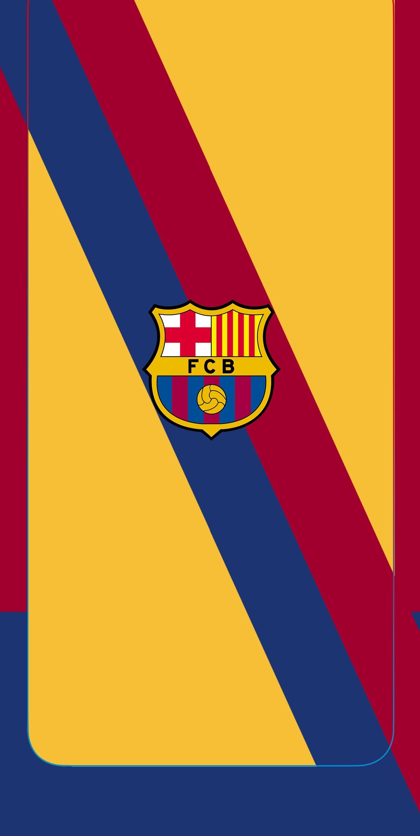 FC Barcelona, Sports team, Logo design, 1420x2830 HD Handy