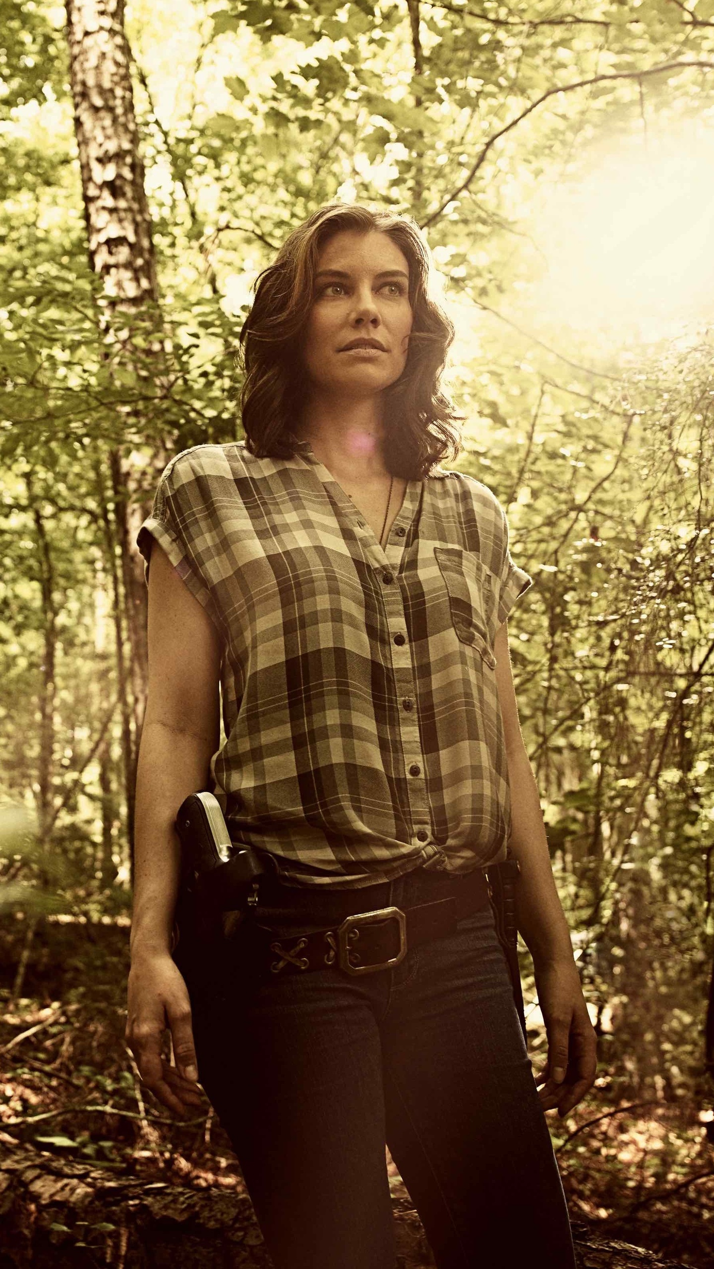 Lauren Cohan, Maggie Rhee, The Walking Dead, Season 9, 1440x2560 HD Phone