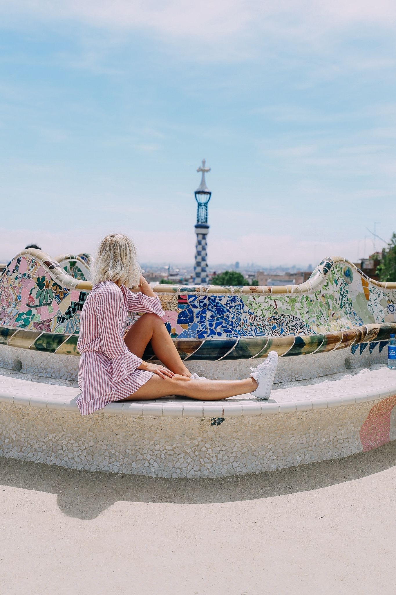 Parc Guell, Barcelona, Travels, Adventure in Spain, 1370x2050 HD Phone