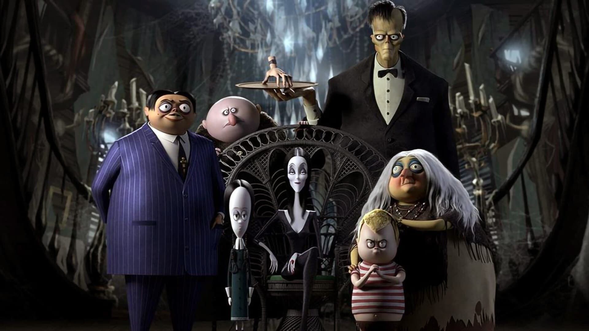 The Addams Family 2: Spooky family, A group of fictional characters created by American cartoonist Charles Addams. 1920x1080 Full HD Background.