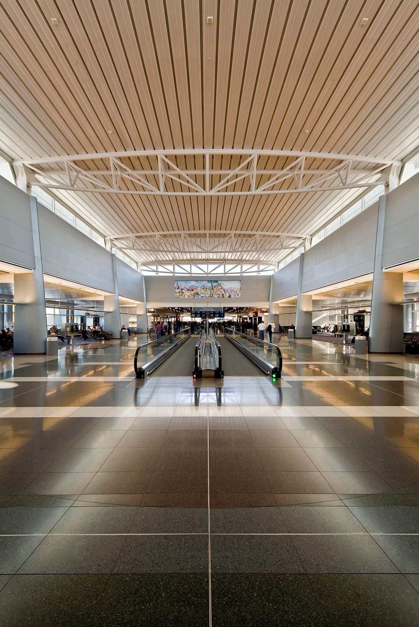 McCarran International Airport, Terminal D, Gordon Inc, 1440x2160 HD Phone