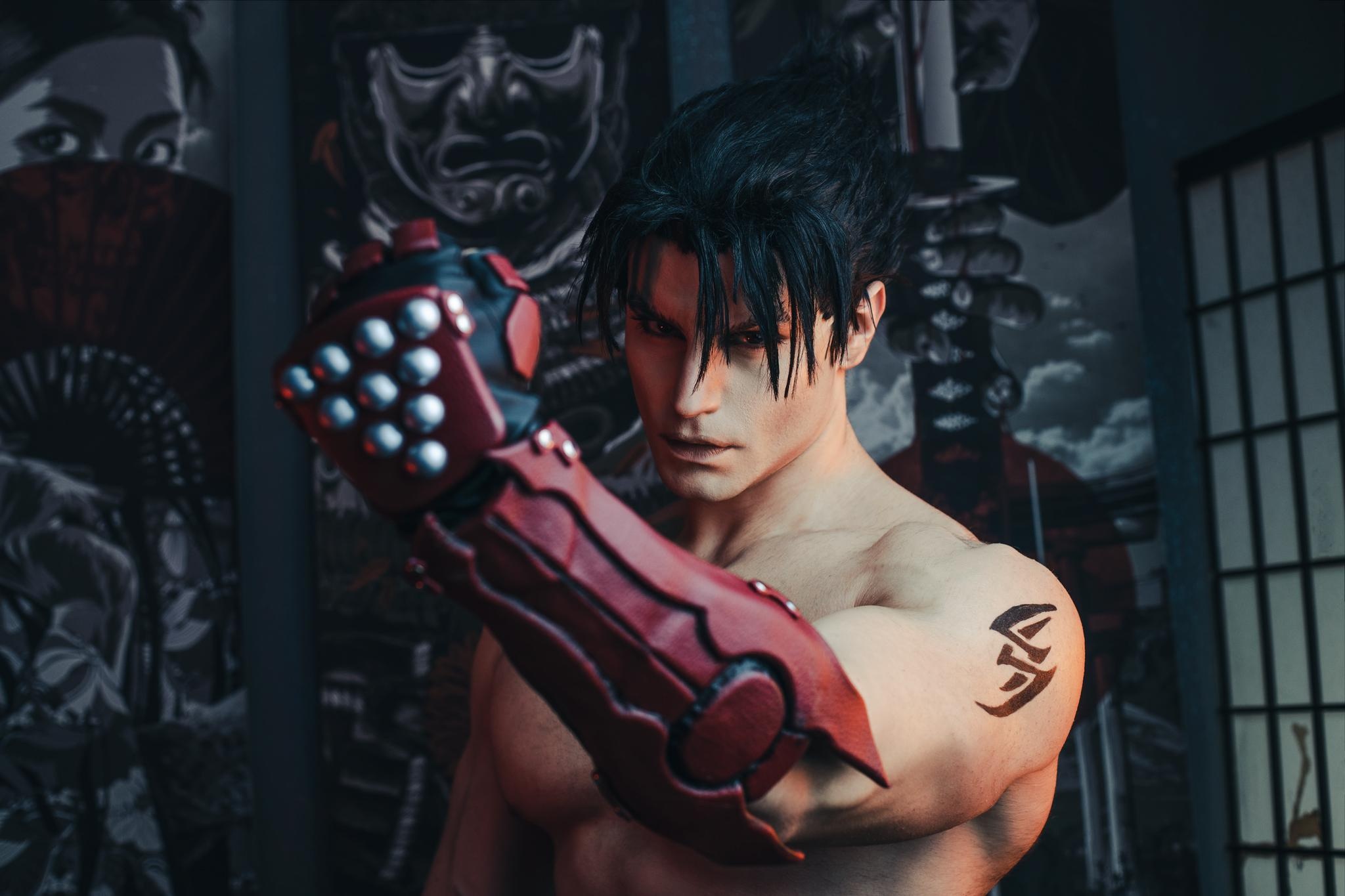 Jin Kazama cosplay, Favourite videogame character, Fighter, Tekken, 2050x1370 HD Desktop