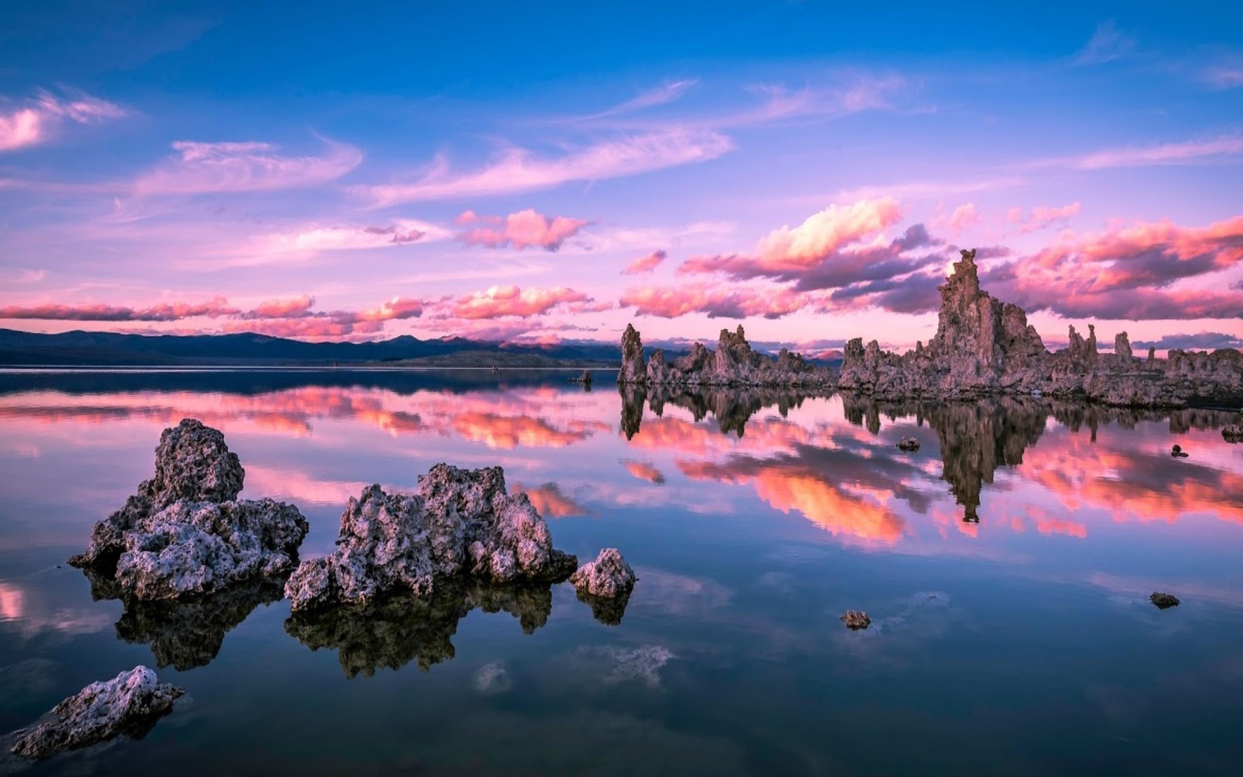 Mono Lake, California Lake Backgrounds, 2560x1600 HD Desktop