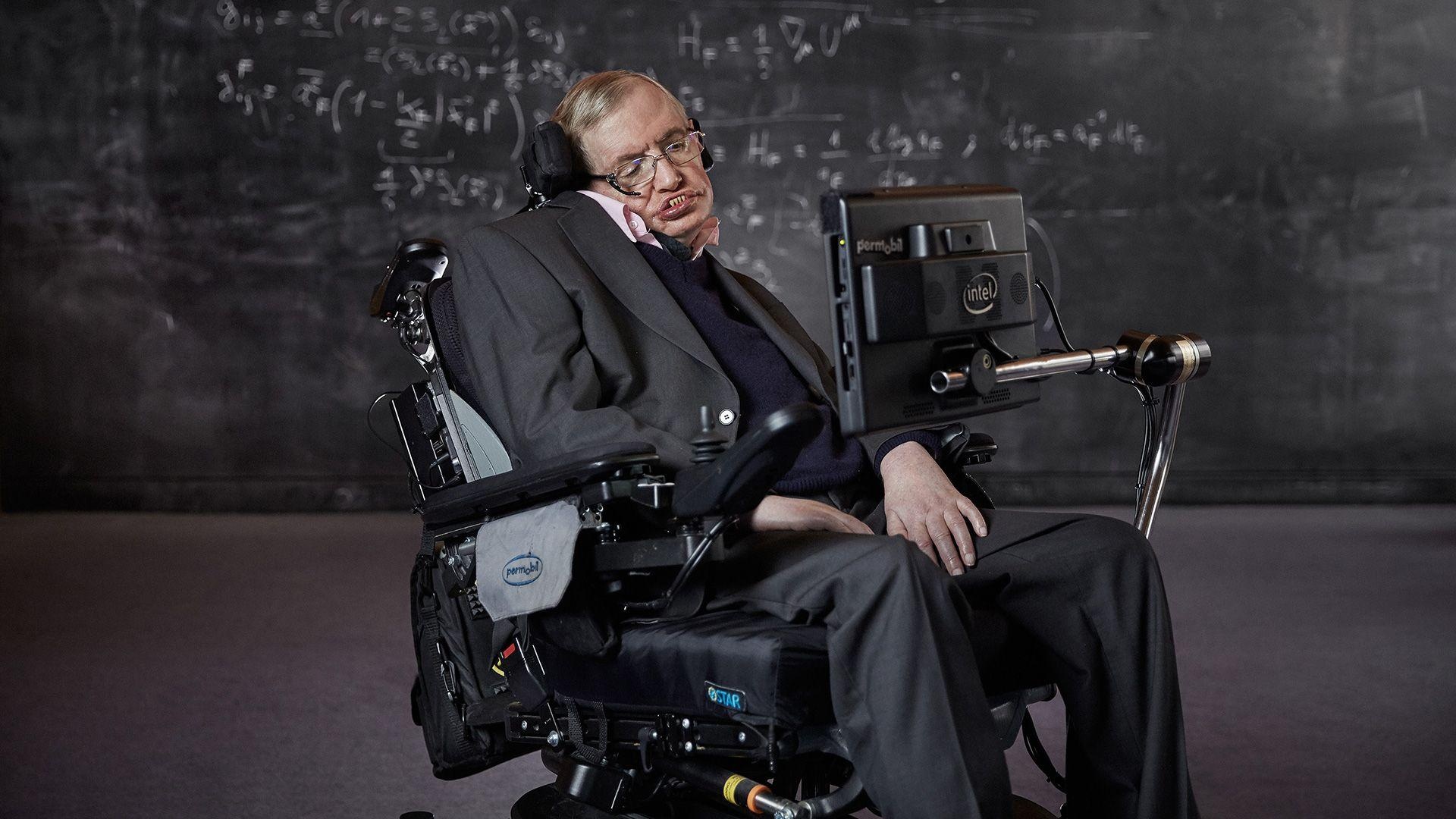 Stephen Hawking cool wallpapers, Science and knowledge, Inspiring quotes, Intellectual icon, 1920x1080 Full HD Desktop