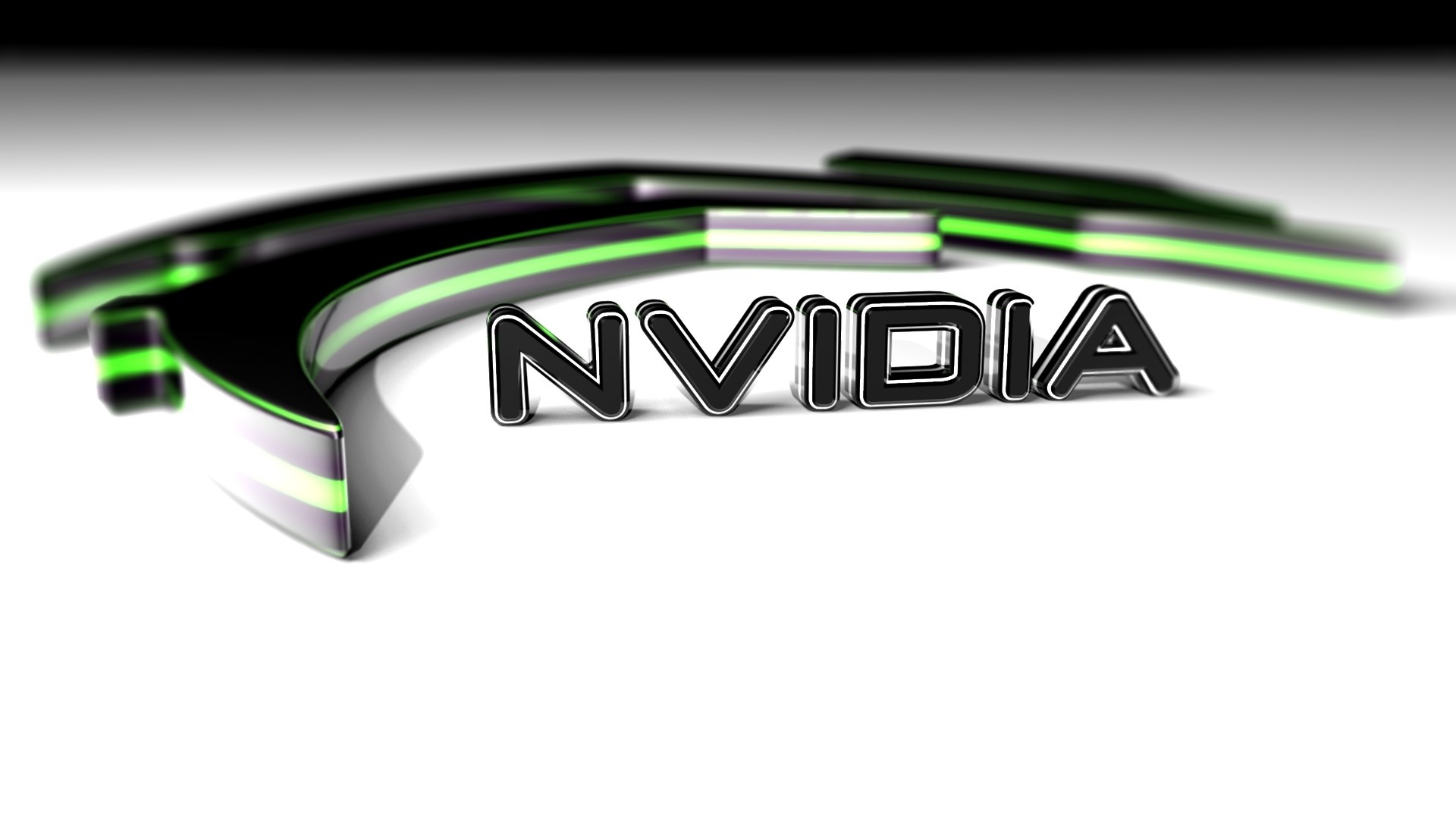Nvidia: nForce, A motherboard chipset created for Intel and AMD microprocessors. 1920x1080 Full HD Background.