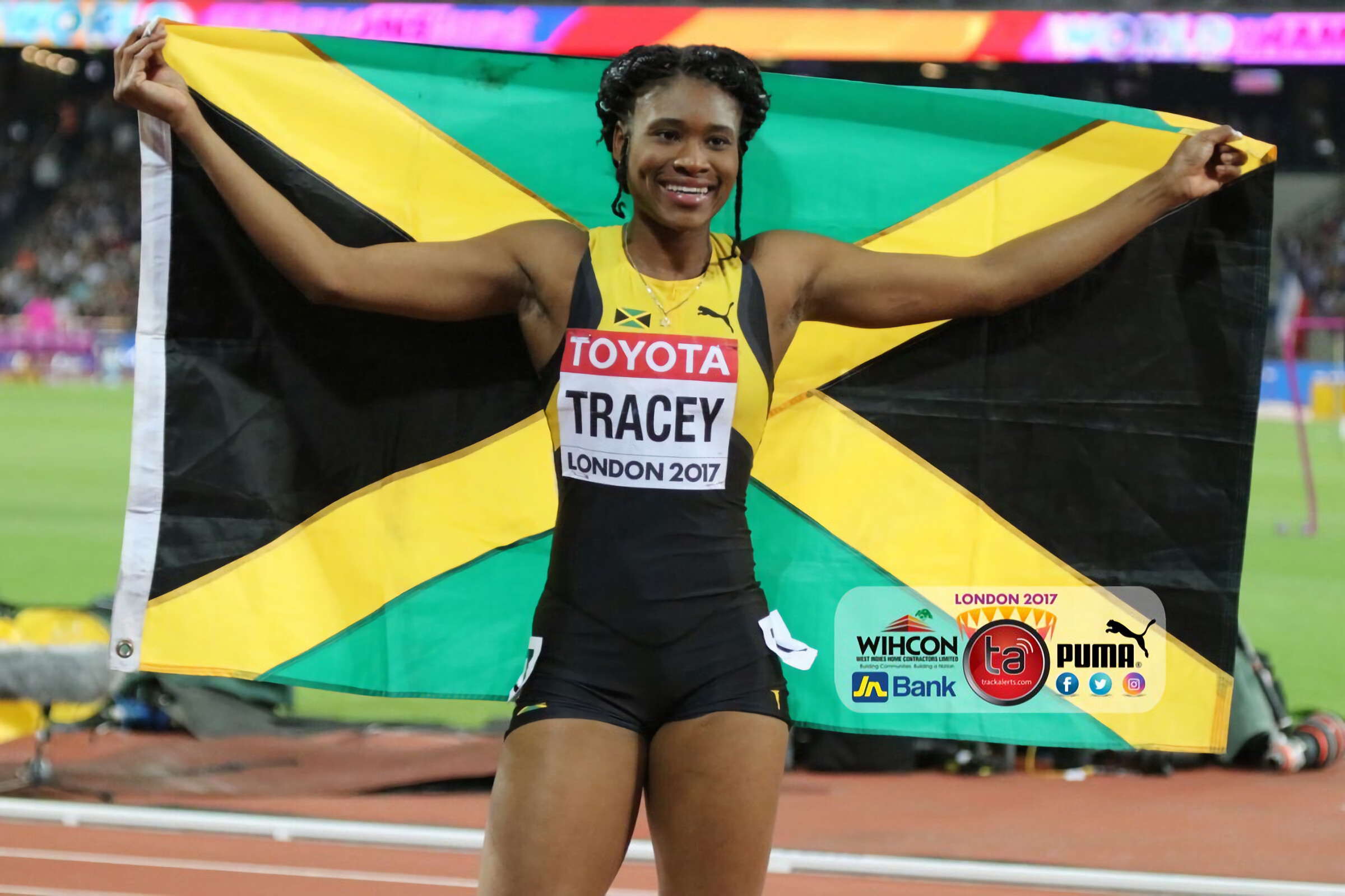 Ristananna Tracey, Hurdling queen, Track and field star, Olympic aspirations, 2400x1600 HD Desktop