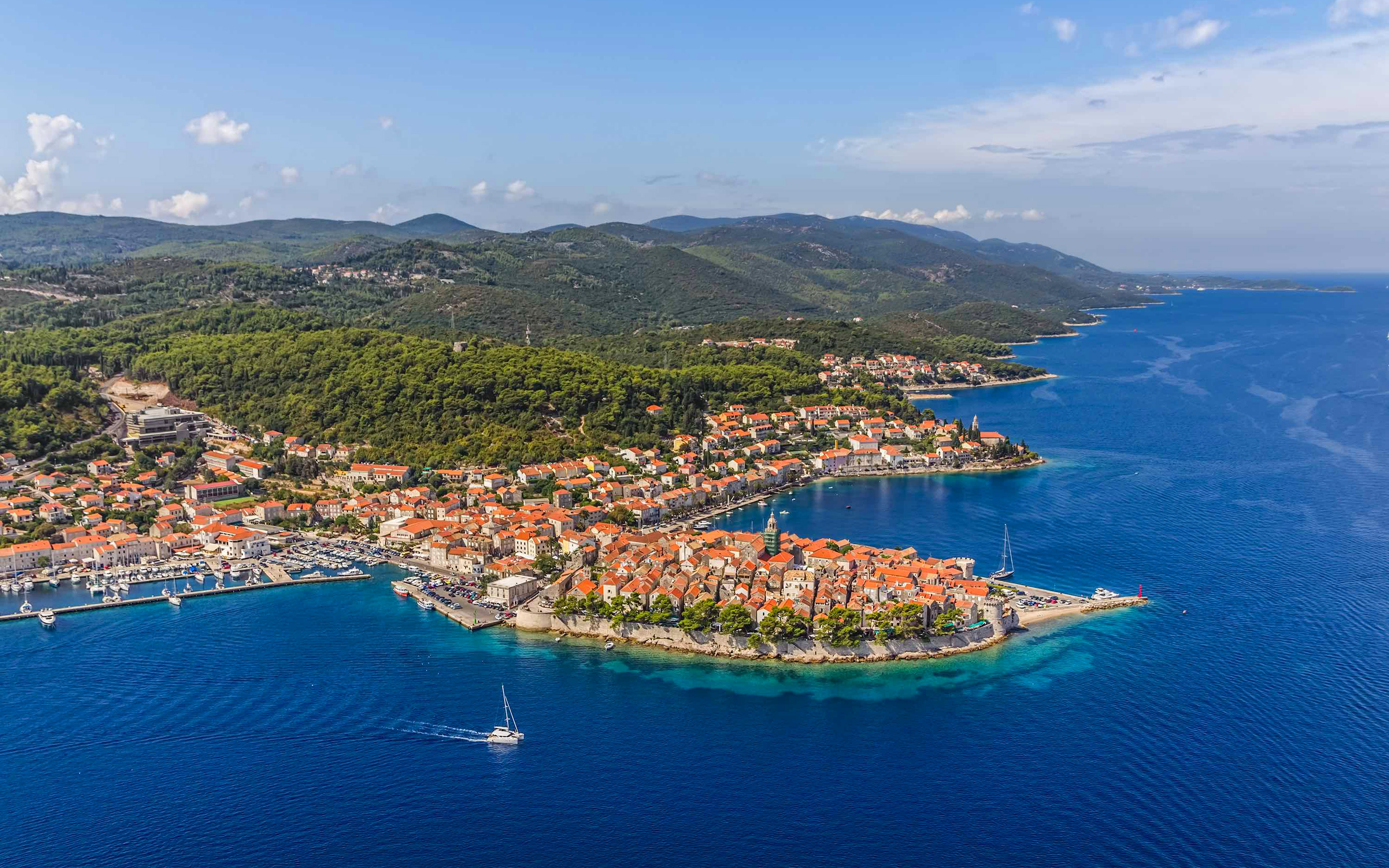 Lastovo Adriatic Sea, Summer Dubrovnik, High-quality pictures, Croatia, 2880x1800 HD Desktop