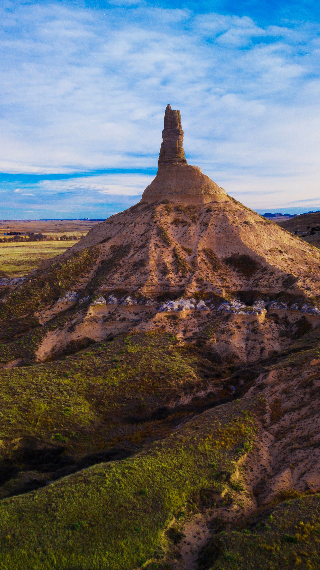 Bayard, Nebraska, Historic chimney rock, Windows 10 spotlight, Travels, 1080x1920 Full HD Phone