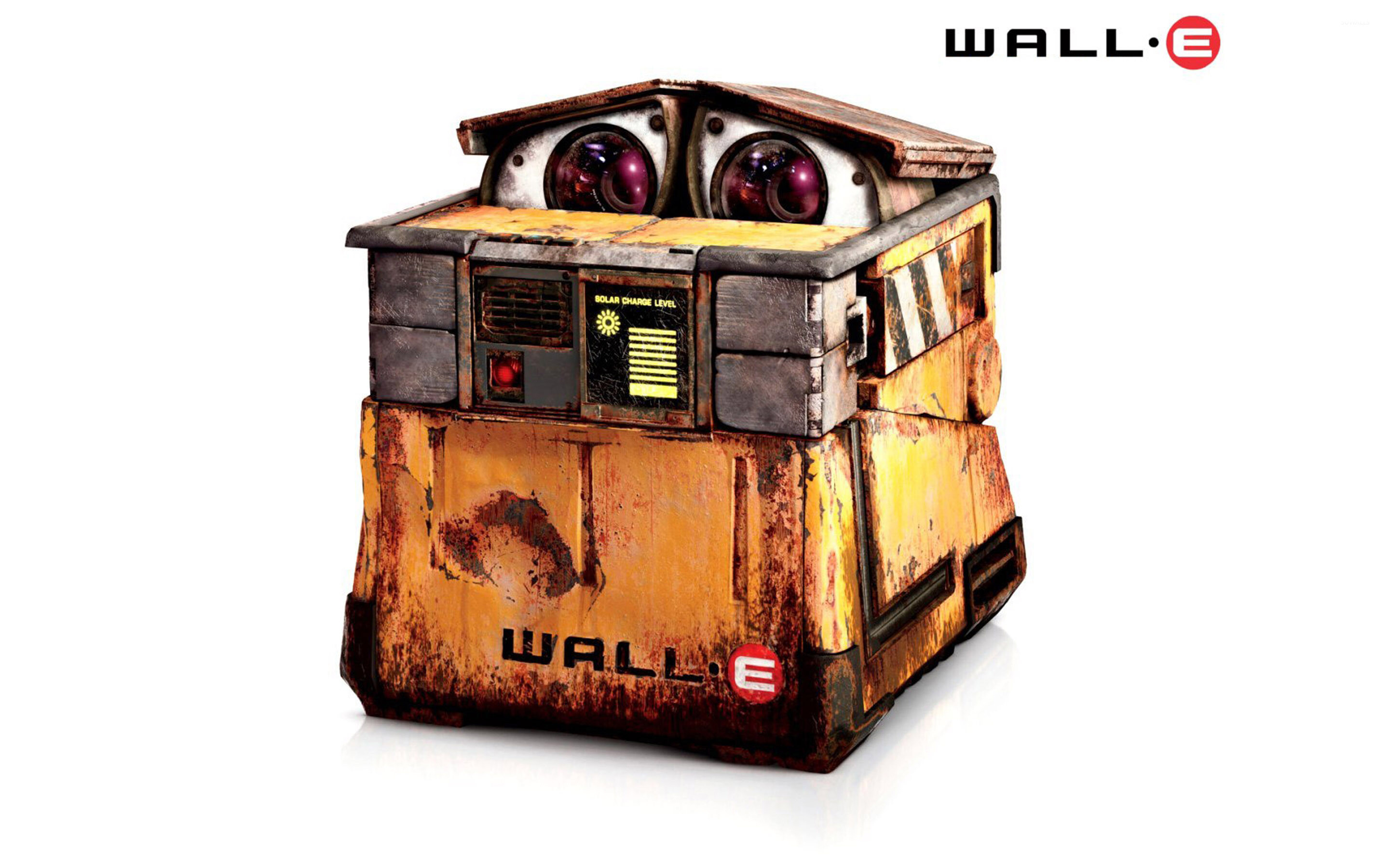 WALL·E: It is Pixar's first animated film with segments featuring live-action characters. 2880x1800 HD Background.