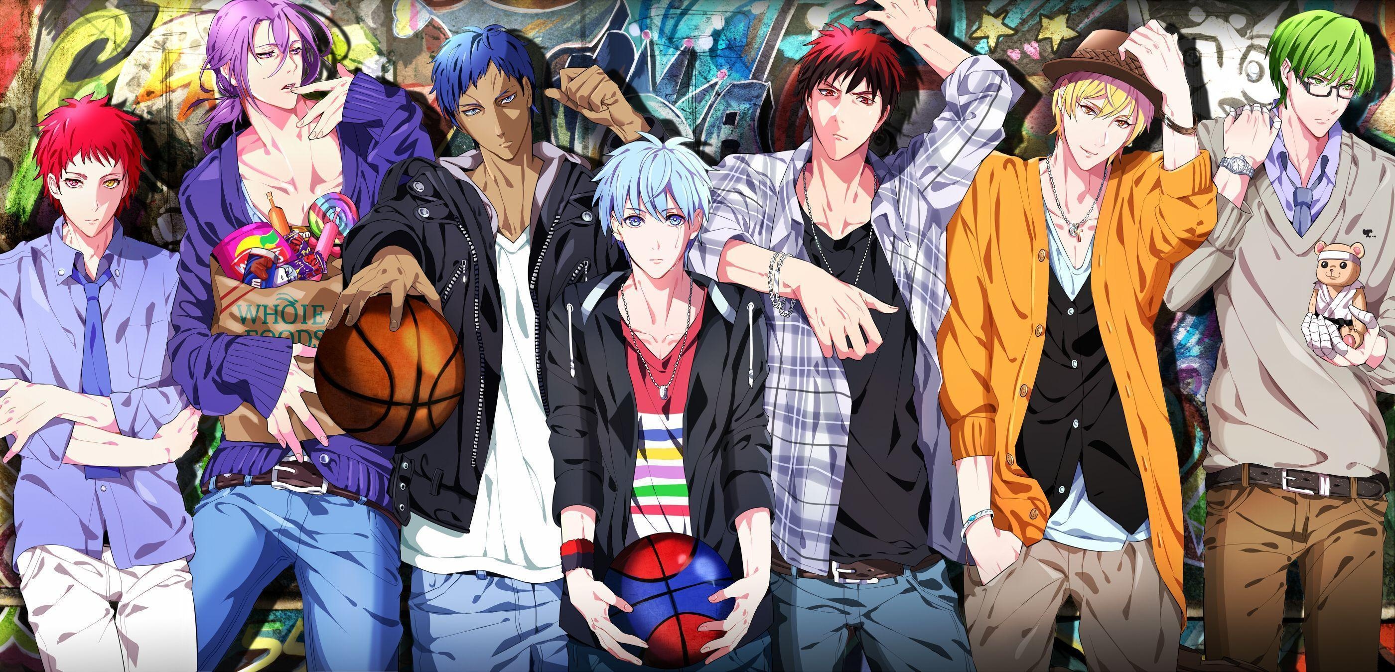 Kuroko's Basketball, anime wallpaper, ID1166804, 2800x1350 Dual Screen Desktop