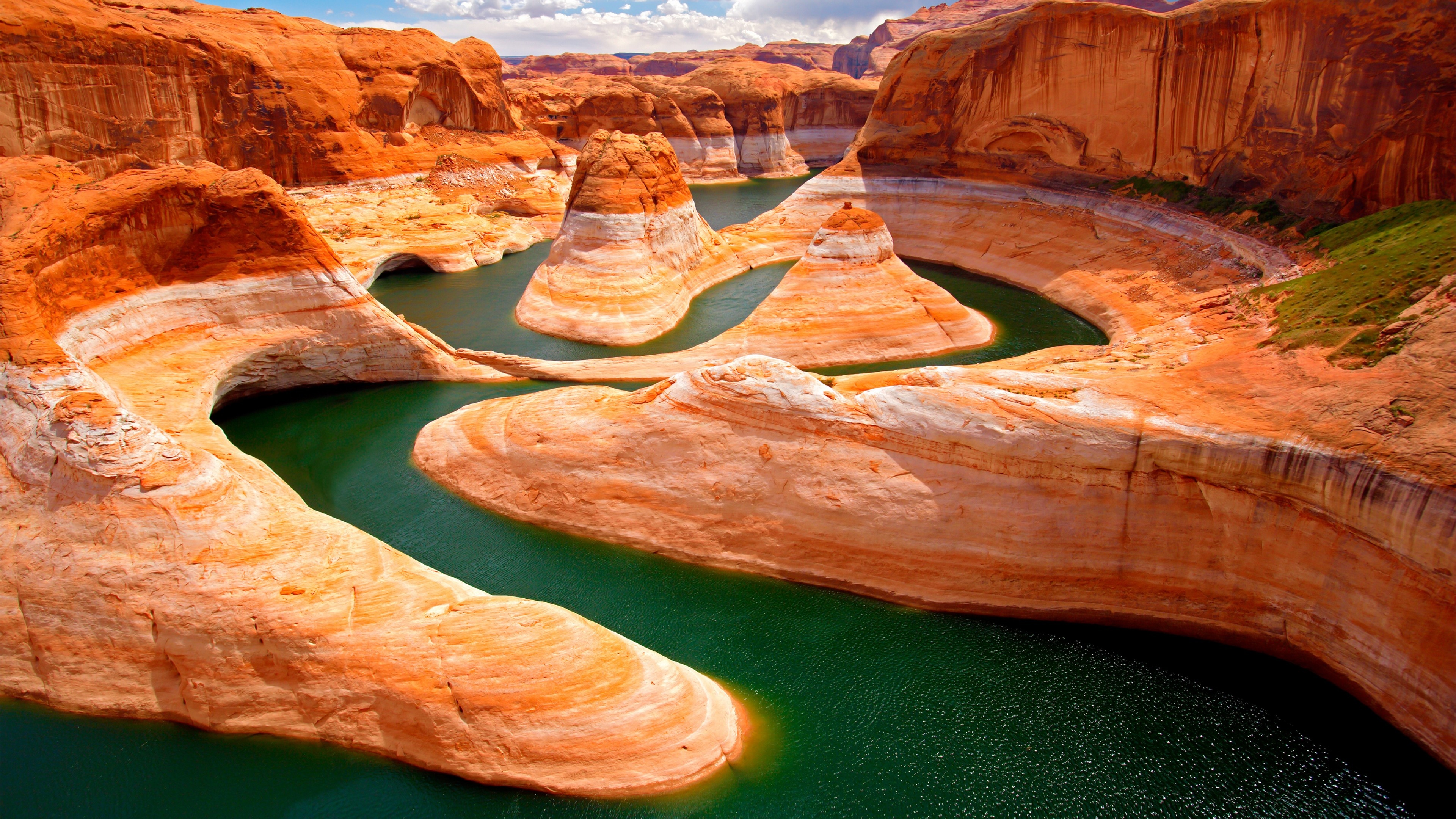 Glen Canyon Lake, Stunning Arizona views, Mobile wallpaper, HD, 3840x2160 4K Desktop