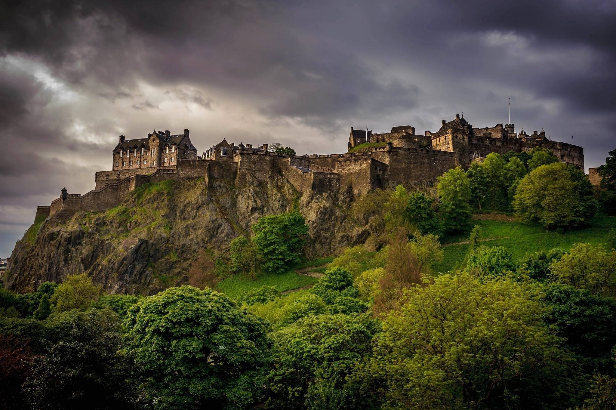 Edinburgh, Scotland, Travels, Castle, 2050x1370 HD Desktop