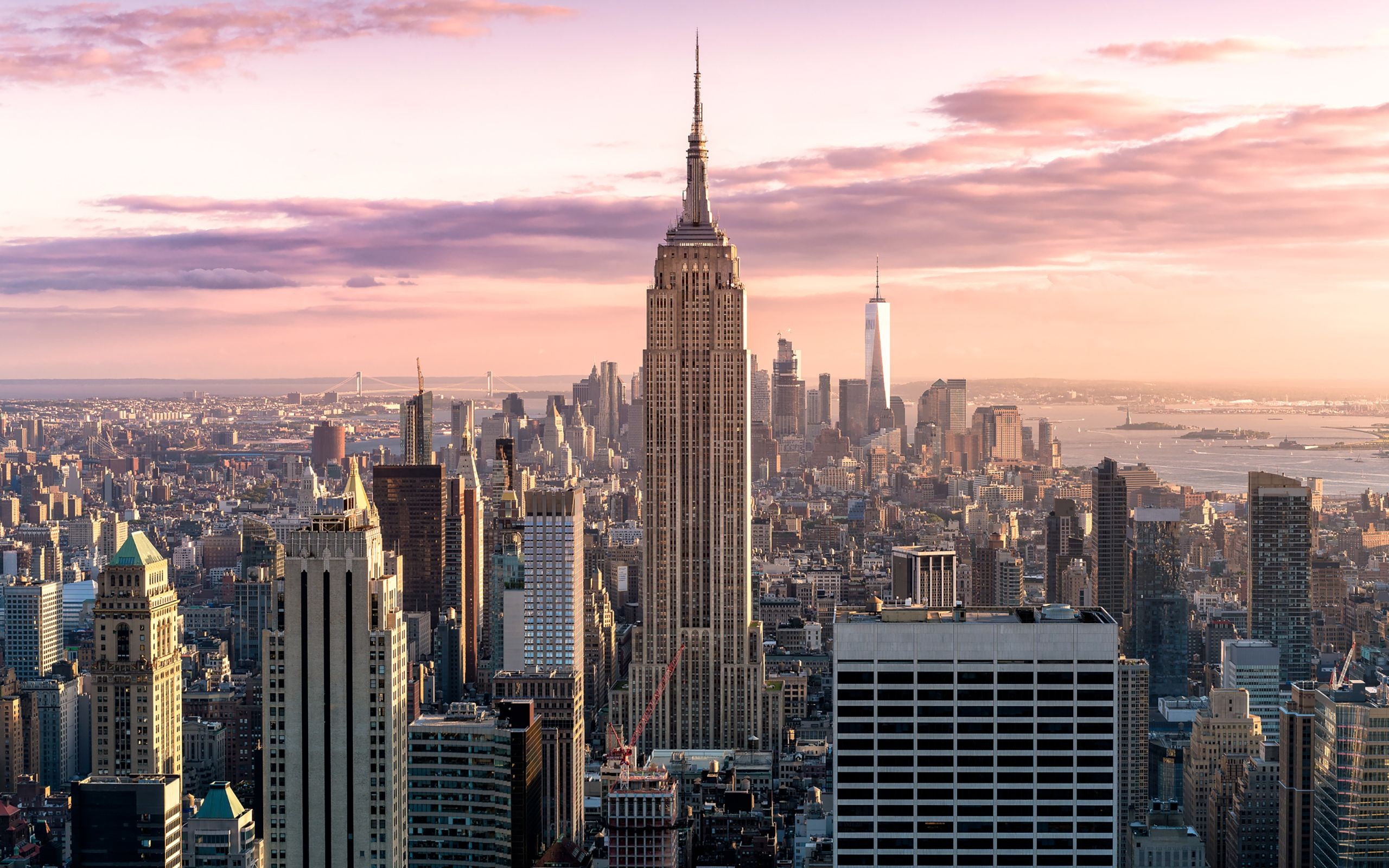Manhattan (Travels), Manhattan skyline wallpapers, Skyline views, Urban landscapes, 2560x1600 HD Desktop