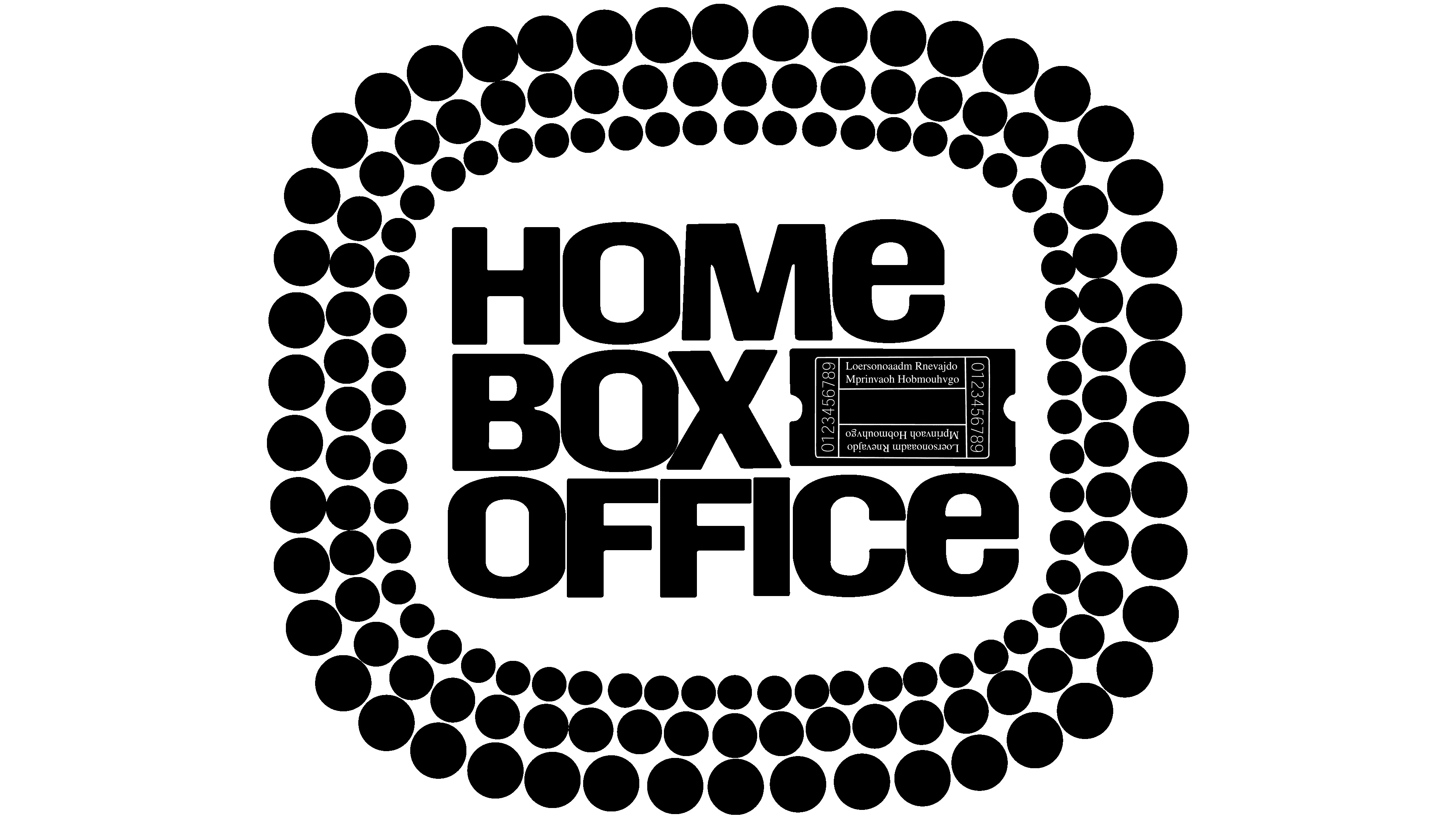 HBO: Home Box Office, A unit owned by Warner Bros. Discovery, The earliest logo. 3840x2160 4K Background.