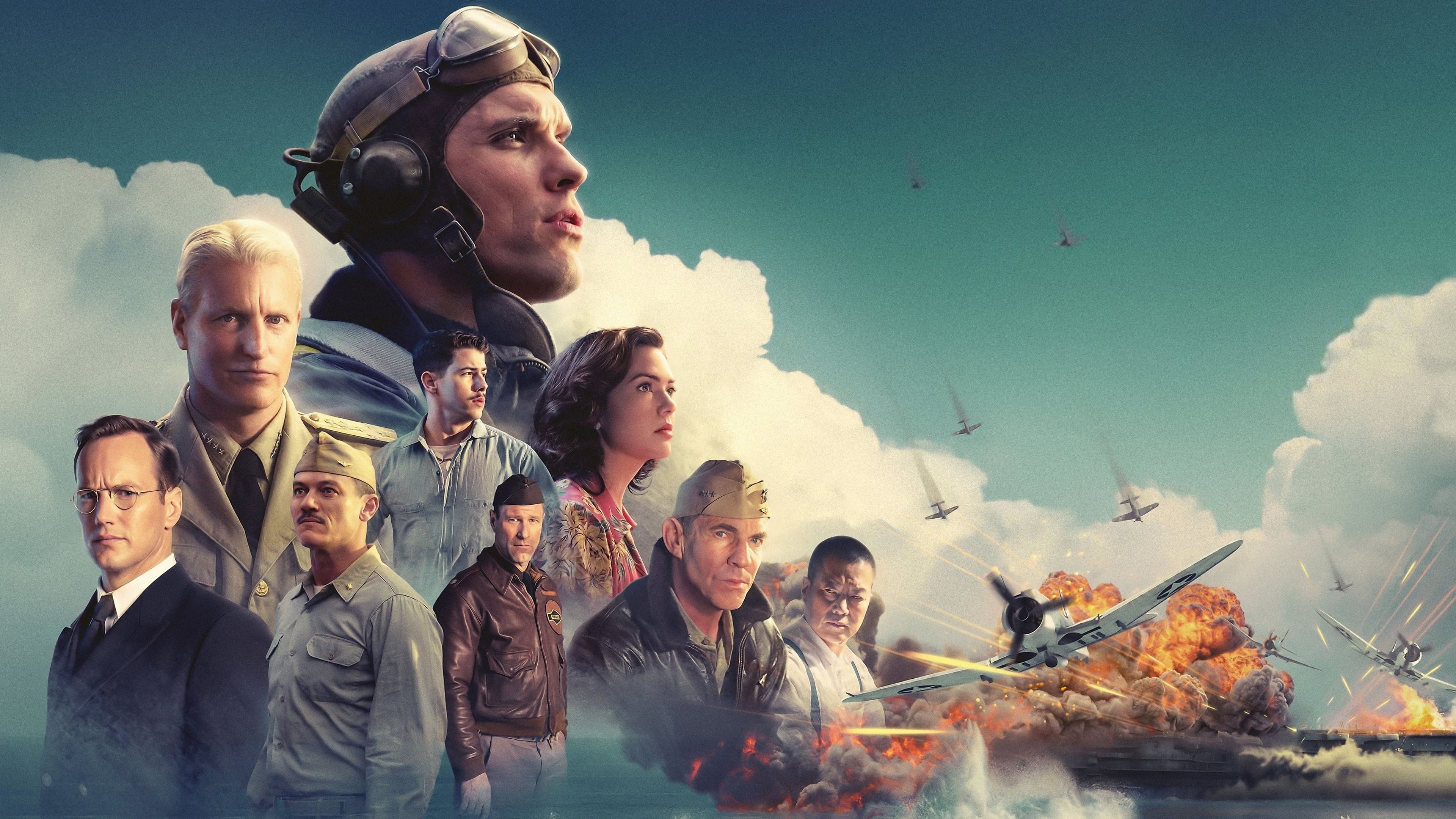 Midway (2019), World War II, Historical battle, Epic war film, 3840x2160 4K Desktop