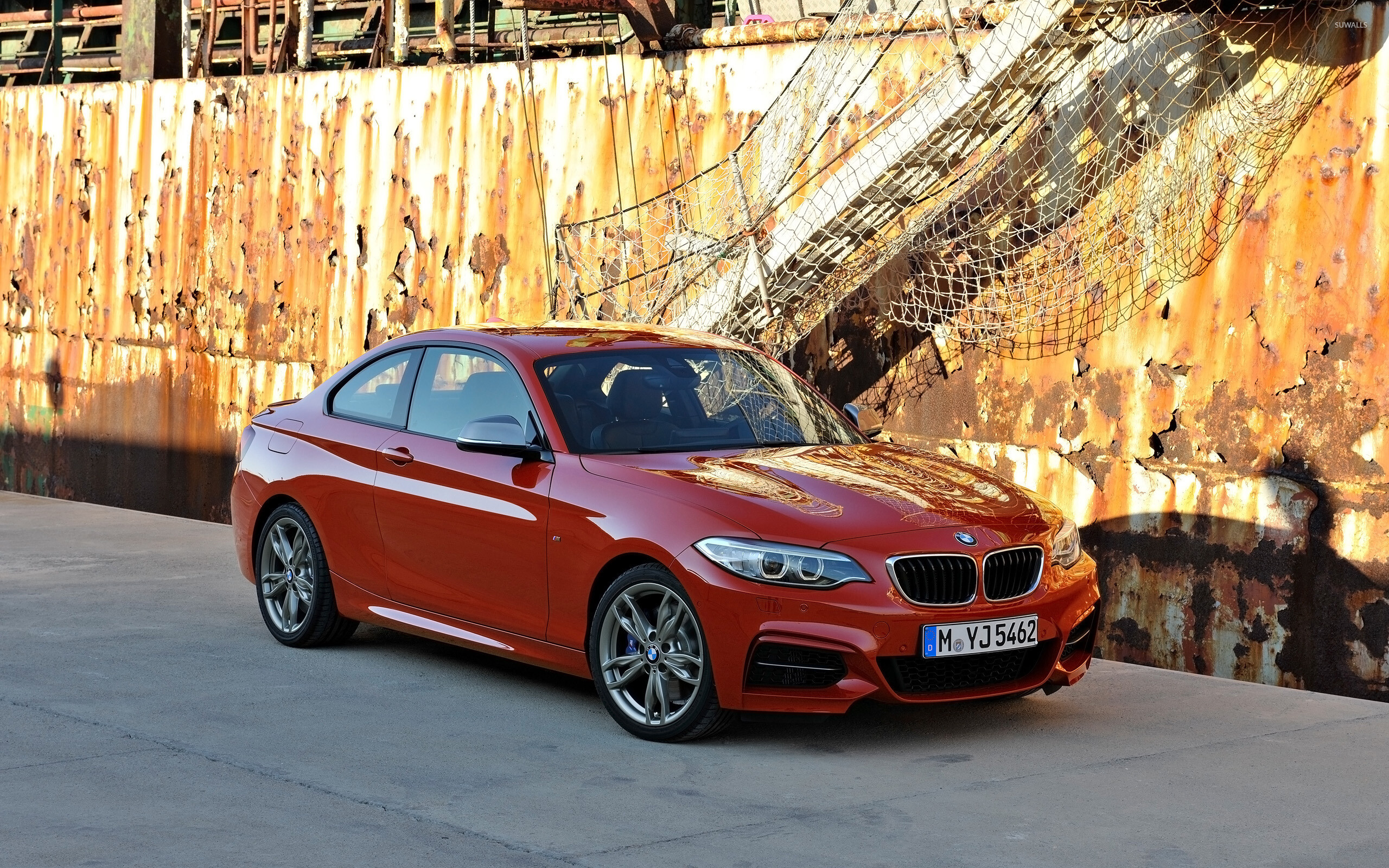 BMW 2 Series: The smallest coupe in BMW's 2014 lineup, Automotive design. 2560x1600 HD Background.