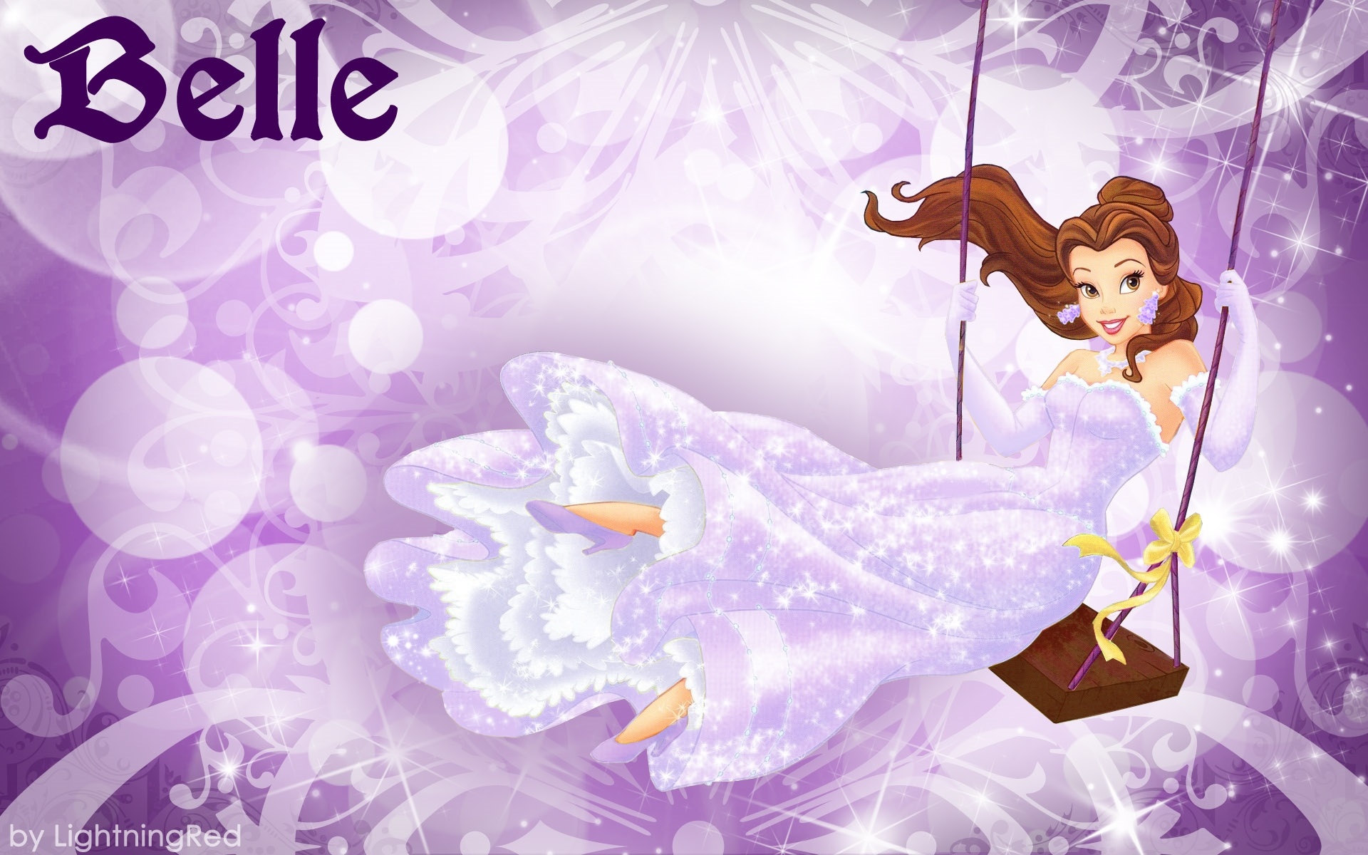 Disney princess Belle, Desktop background, 1920x1200 HD Desktop