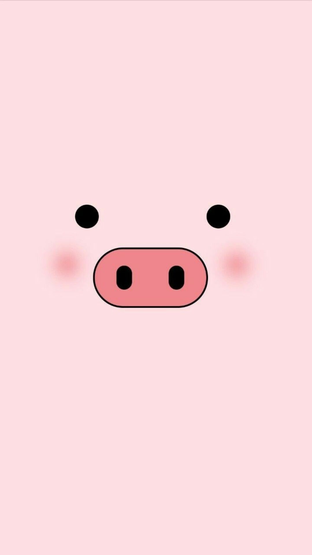 Emotive pig wallpaper, Cute emoji pig, Whimsical backgrounds, Playful snouts, 1080x1920 Full HD Phone